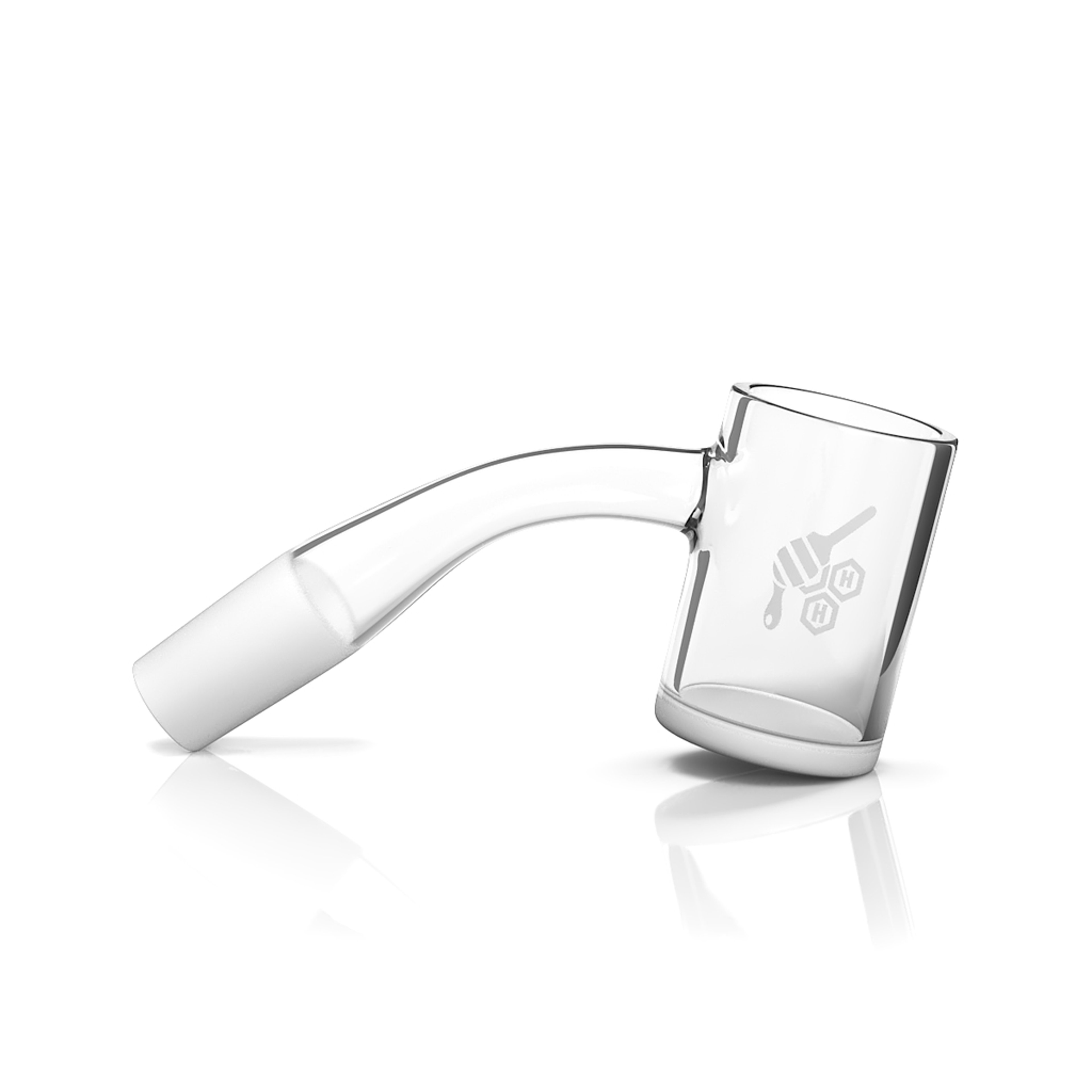 Preview pic of HONEY & MILK QUARTZ BANGER - 45° DEGREE | YL