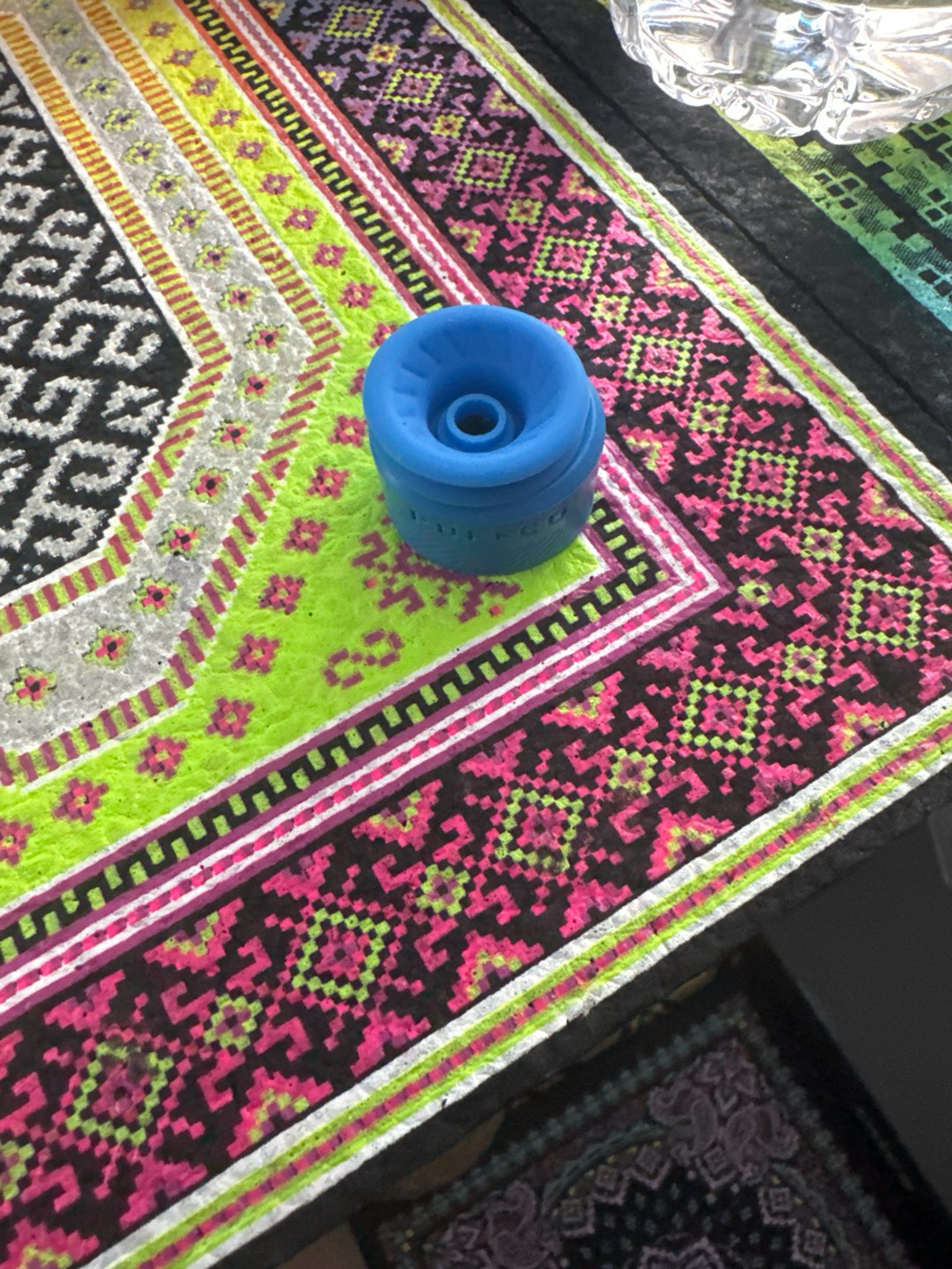 Preview pic of Flux Cap! Puffco Grommet! Light Blue! Trusted Seller!