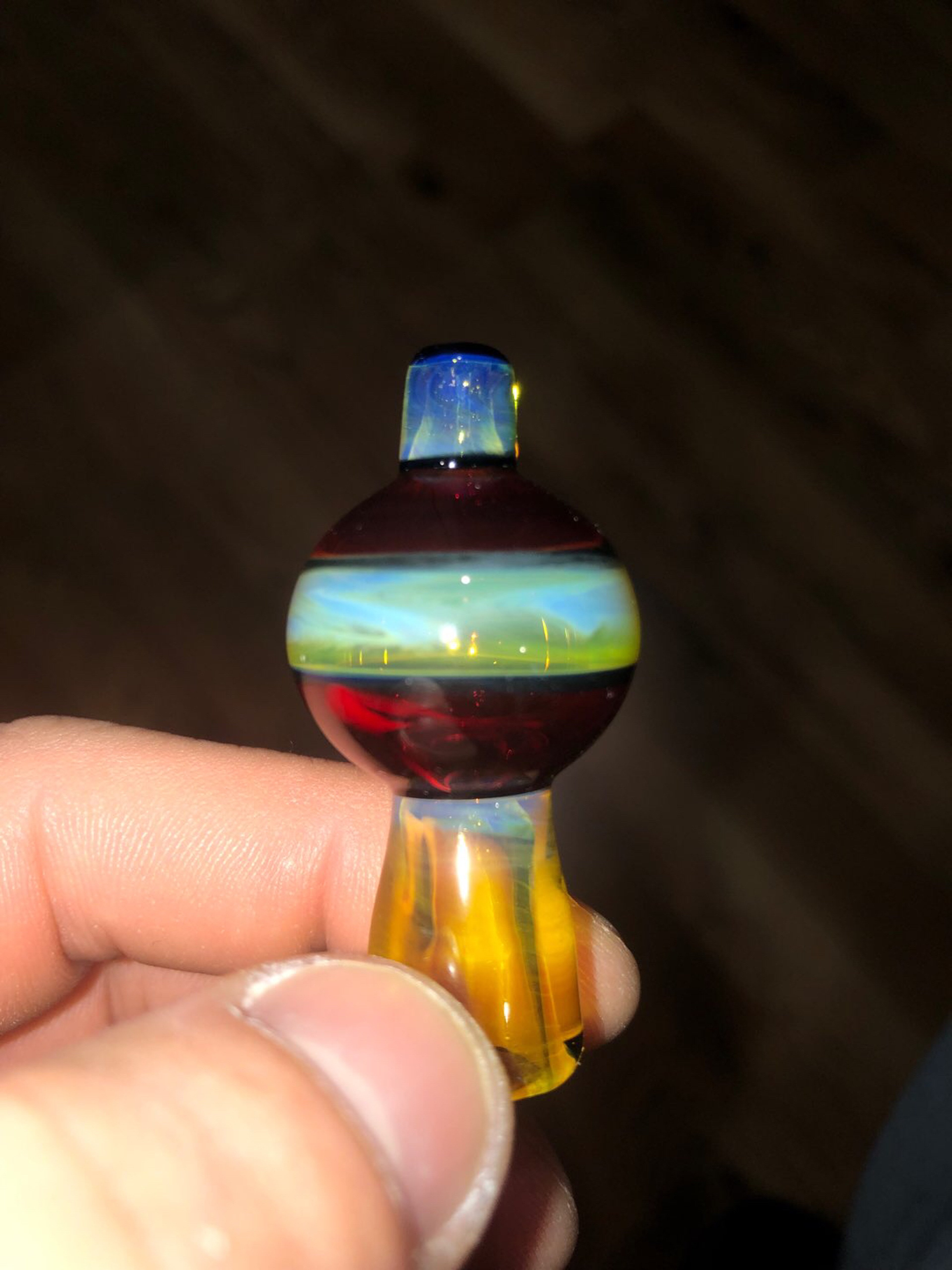 Preview pic of Henry B Glass Bubble Cap