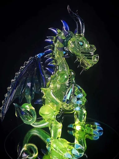 Preview pic of Full crushed opal dragon!