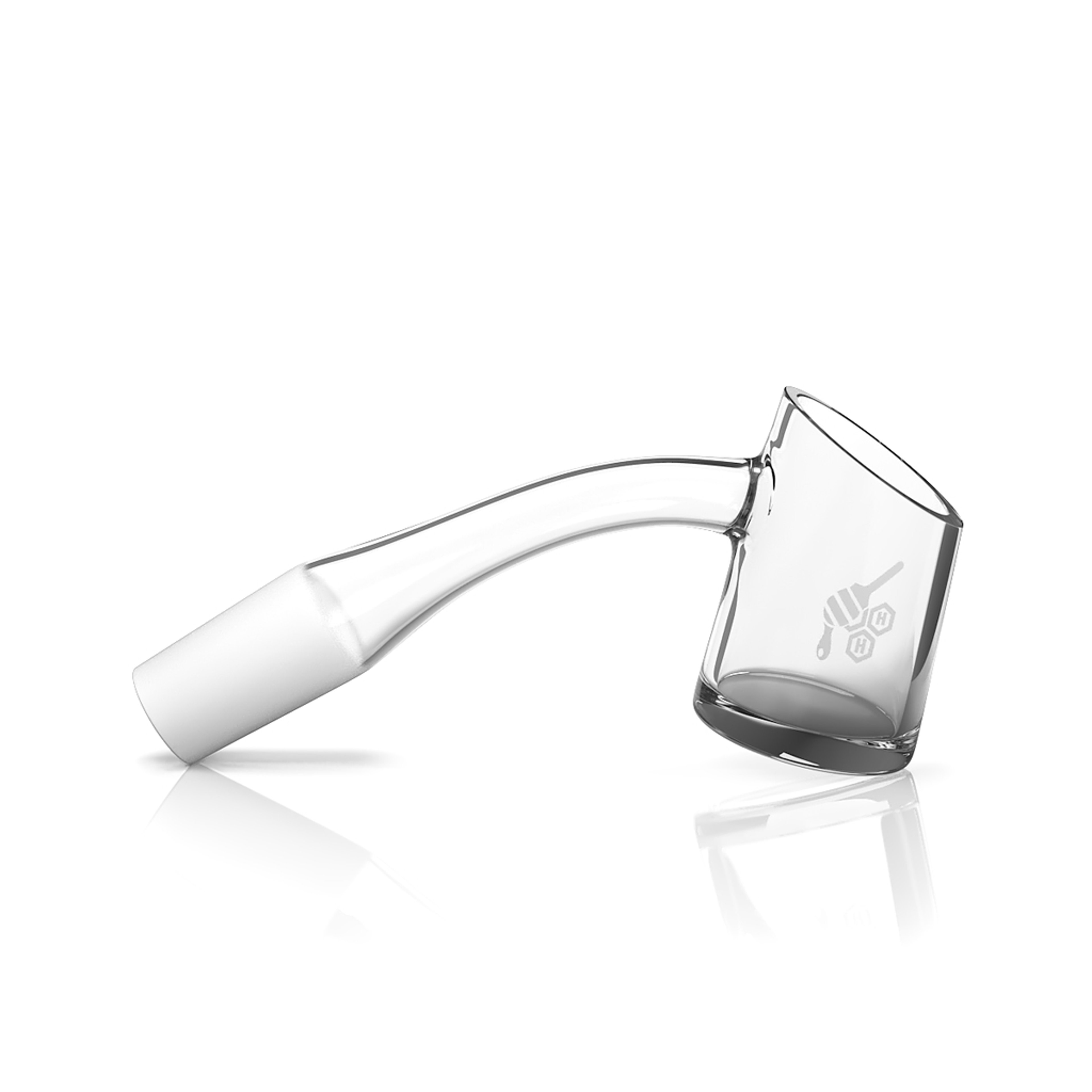 FAT BOTTOM QUARTZ BANGER - 45° DEGREE | YL image 0