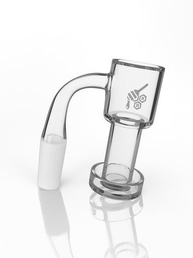 Preview pic of HONEYSUCKLE QUARTZ BANGER - 90° DEGREE | YL