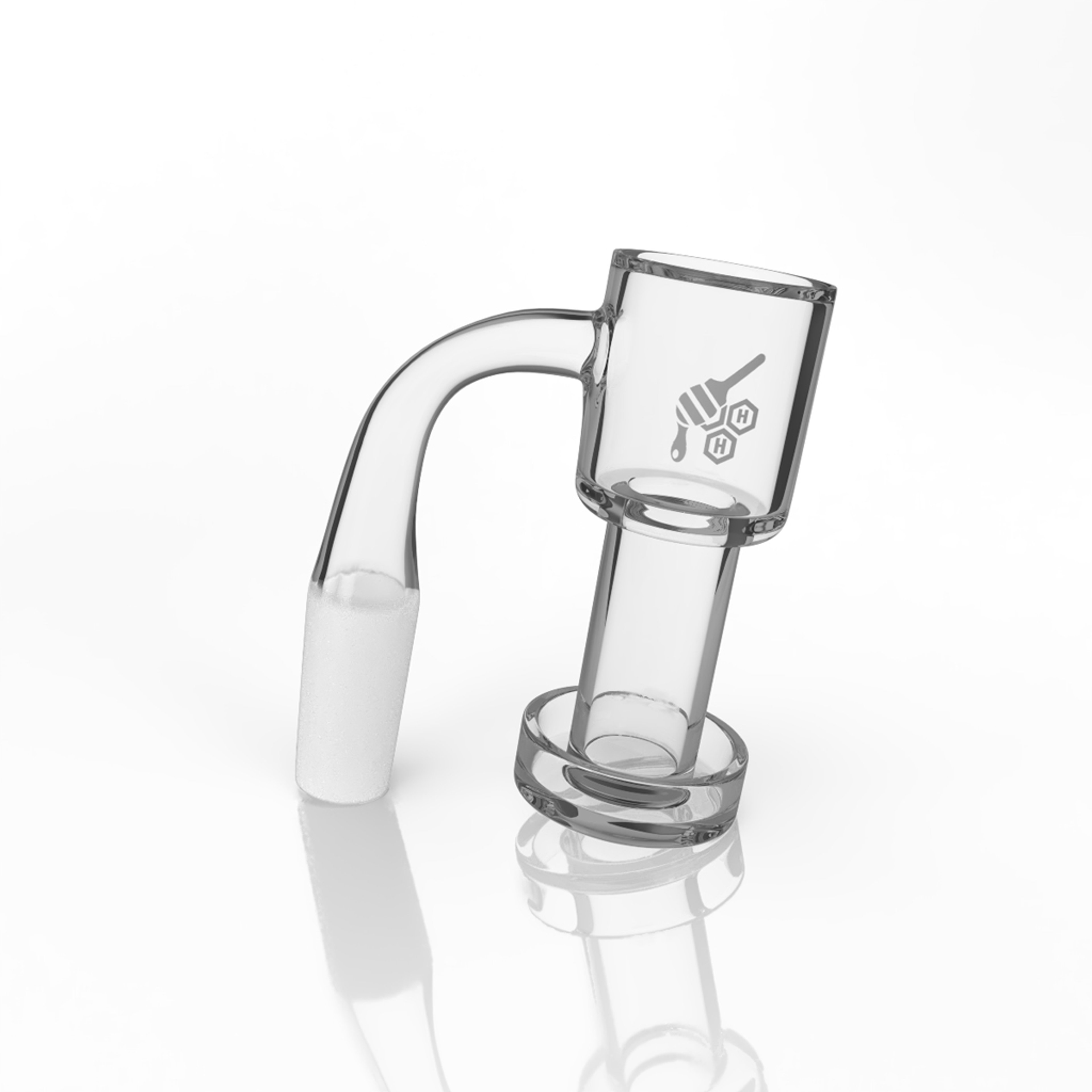 HONEYSUCKLE QUARTZ BANGER - 90° DEGREE | YL image 0