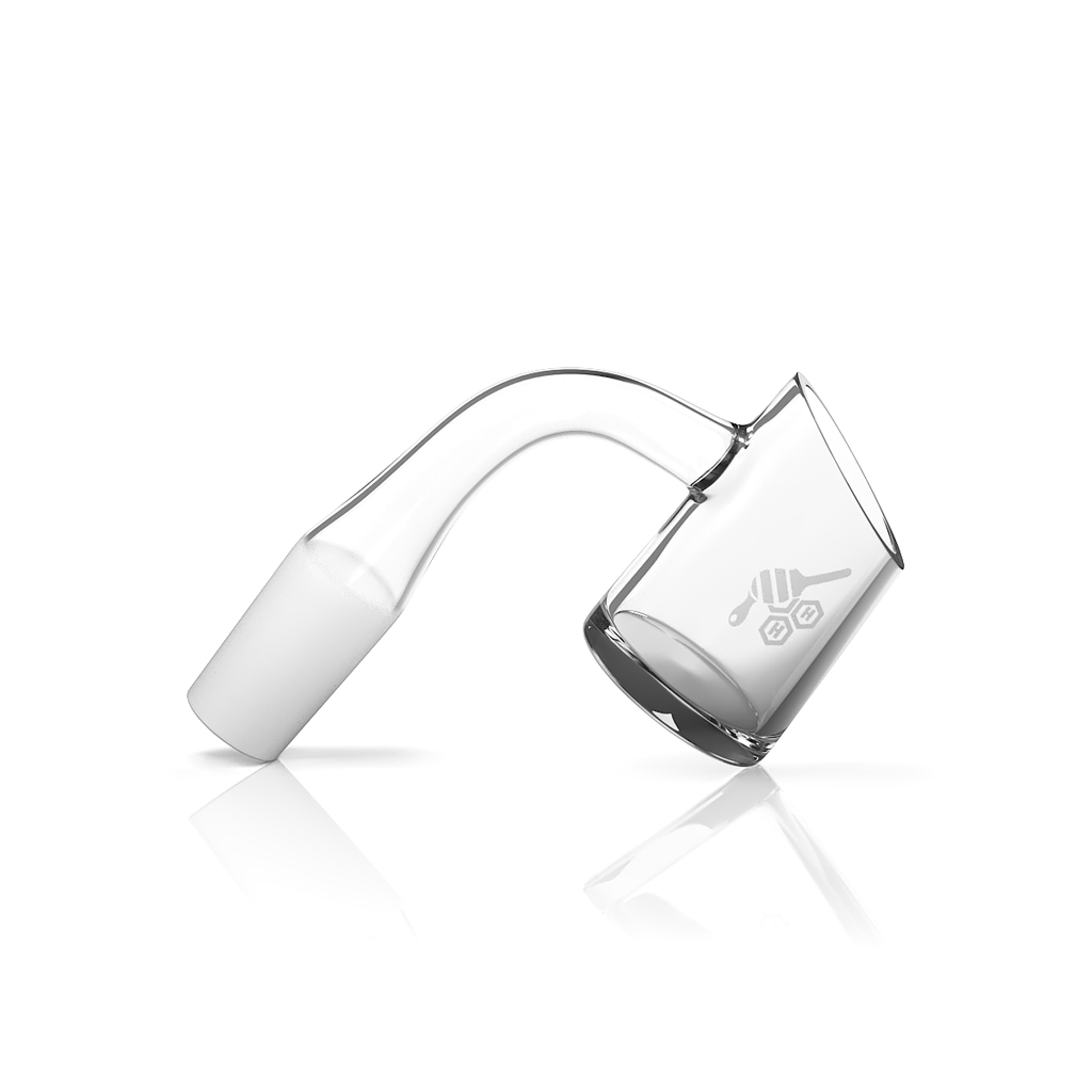 FAT BOTTOM QUARTZ BANGER - 90° DEGREE | YL image 0