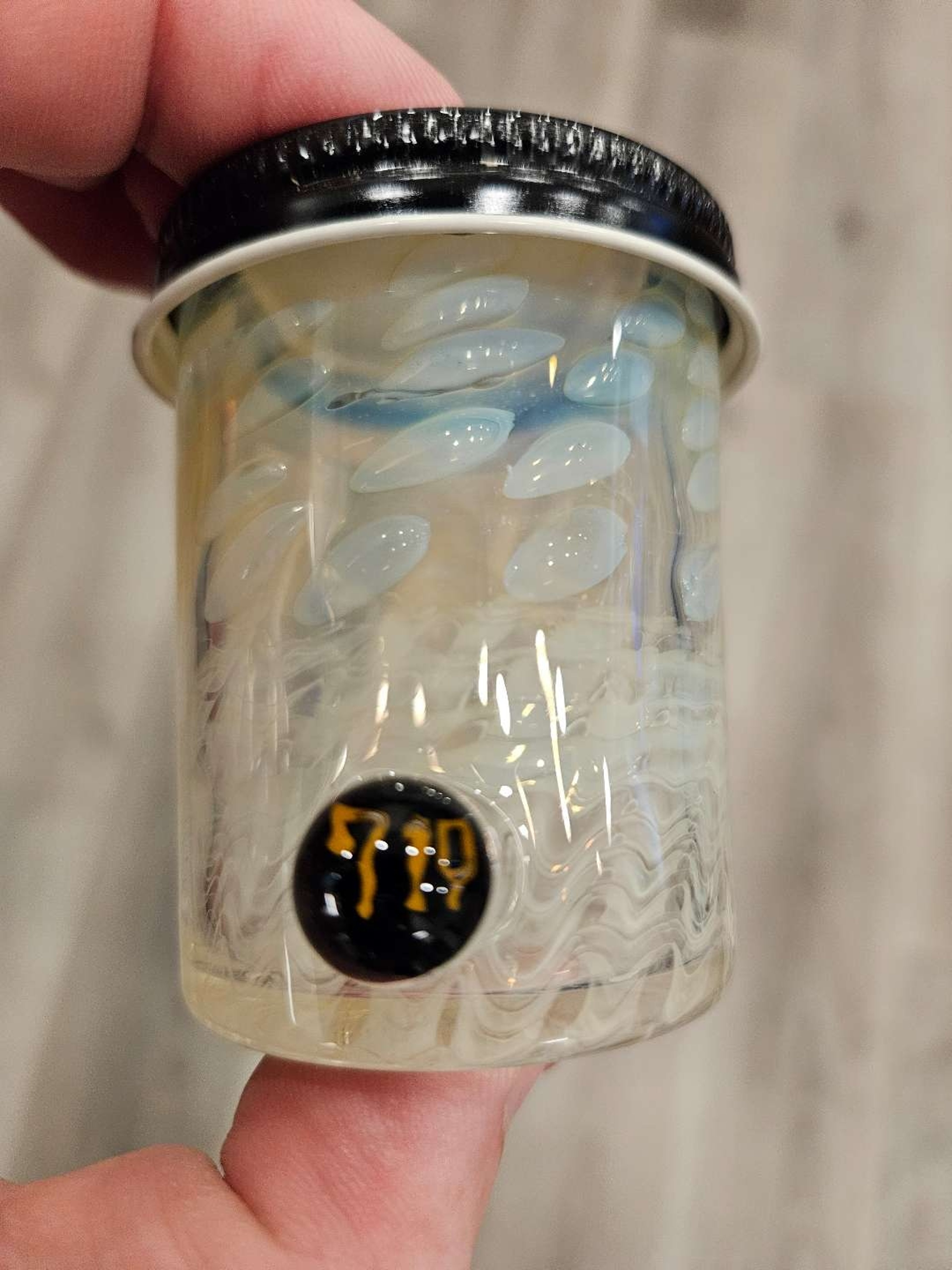 Preview pic of Fumed 2oz Baller/Hash Jar