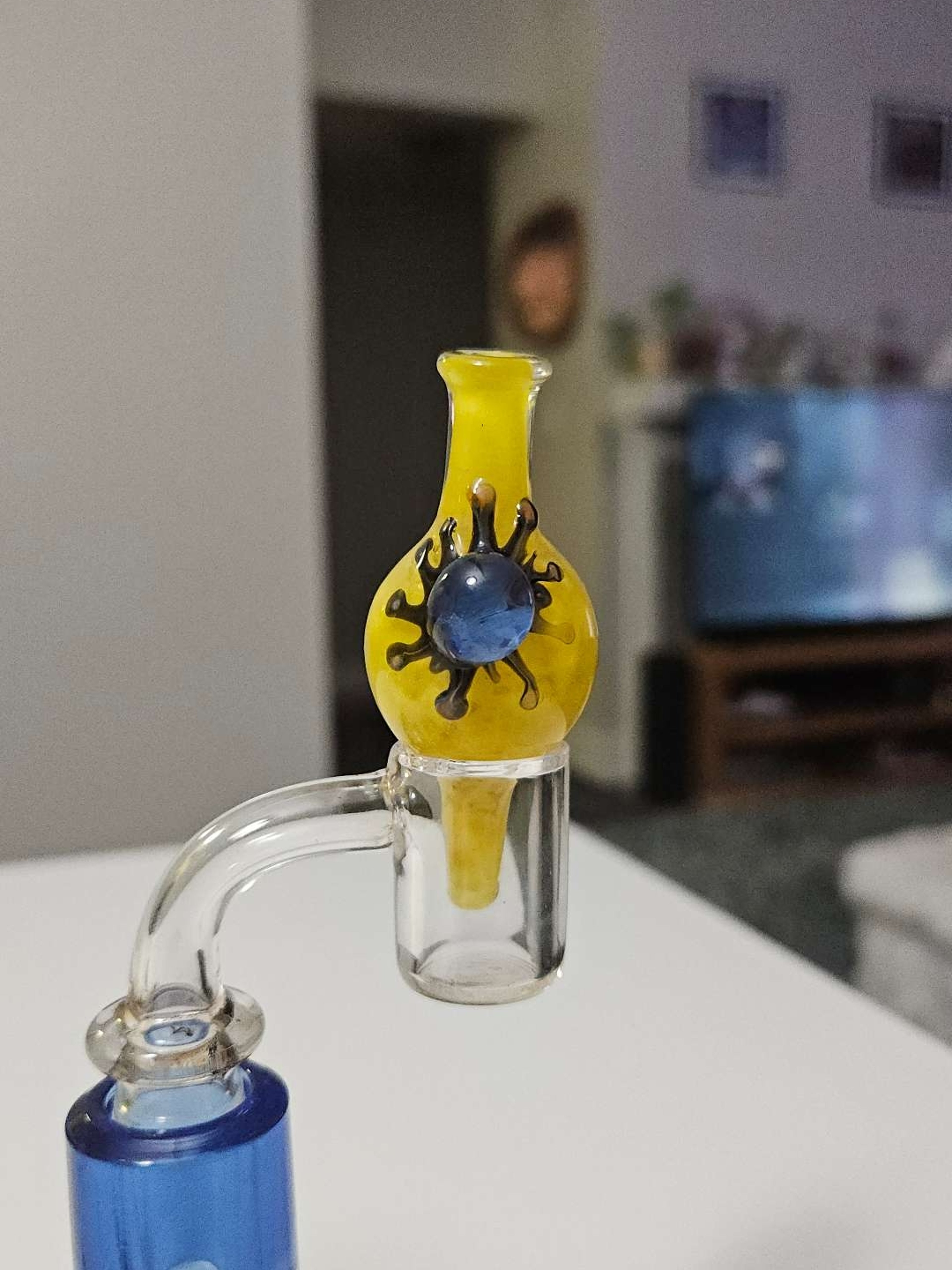 Preview pic of Big yellow bubble carb cap