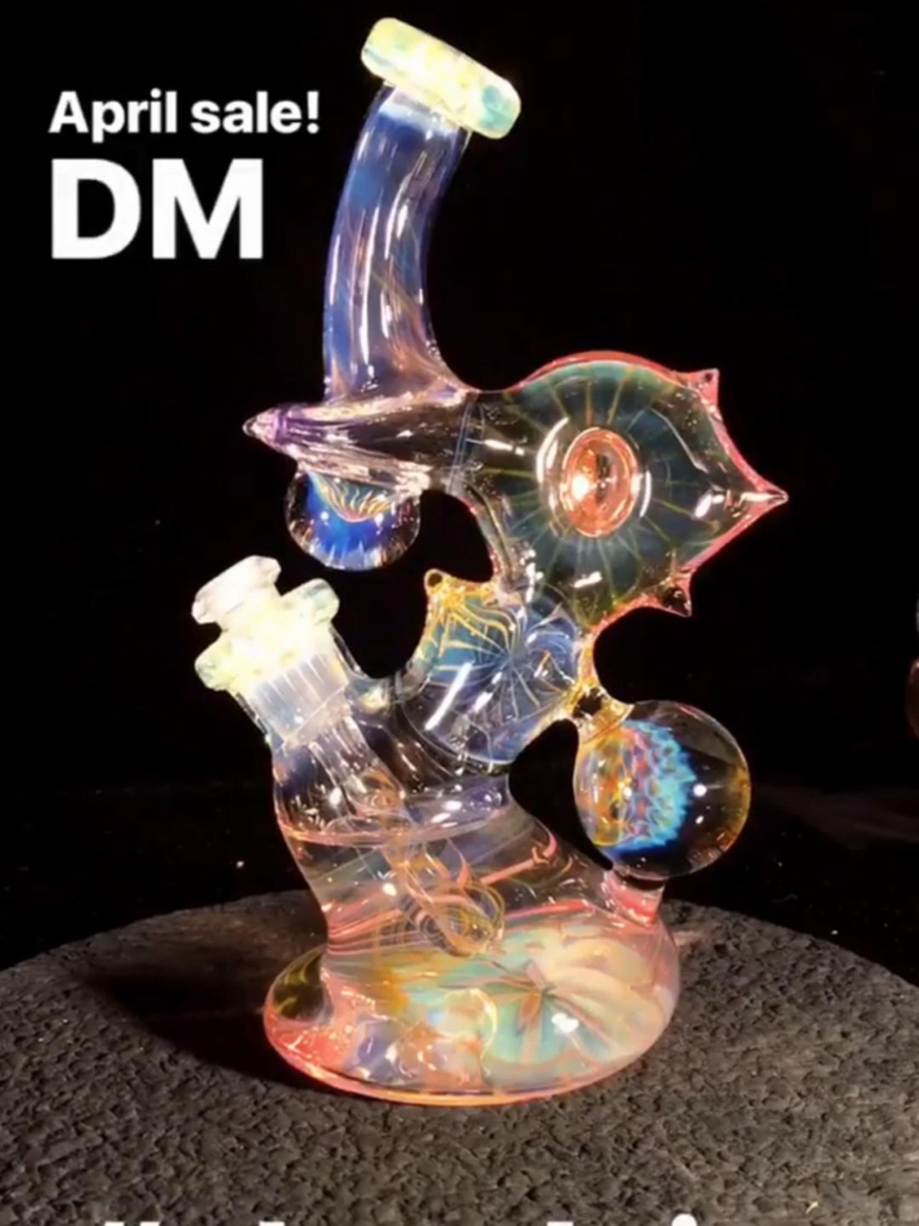 Preview pic of Ease 10 mm rig with renovable worked downstem