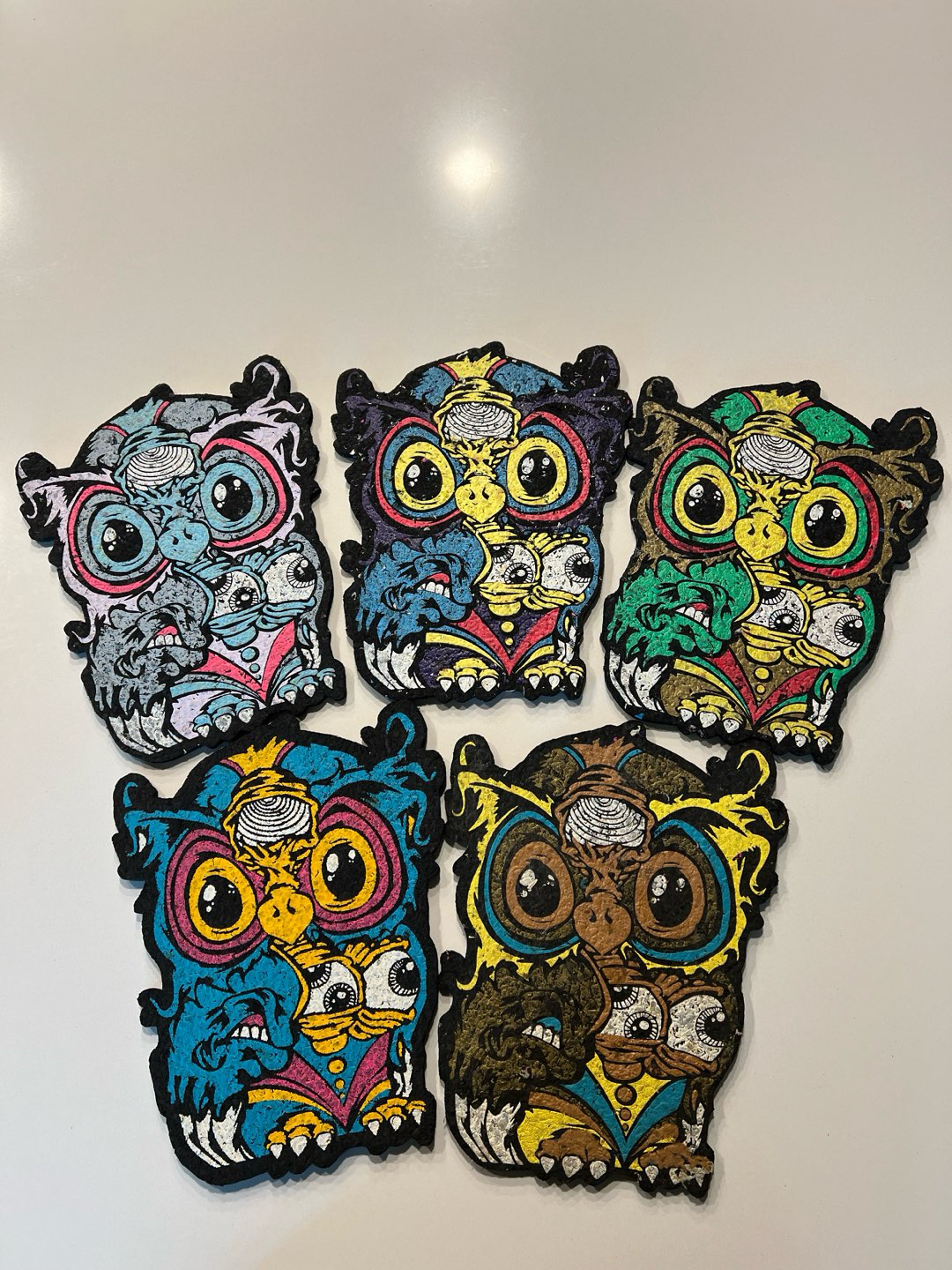Preview pic of Aaron Brooks owl Moodmat set