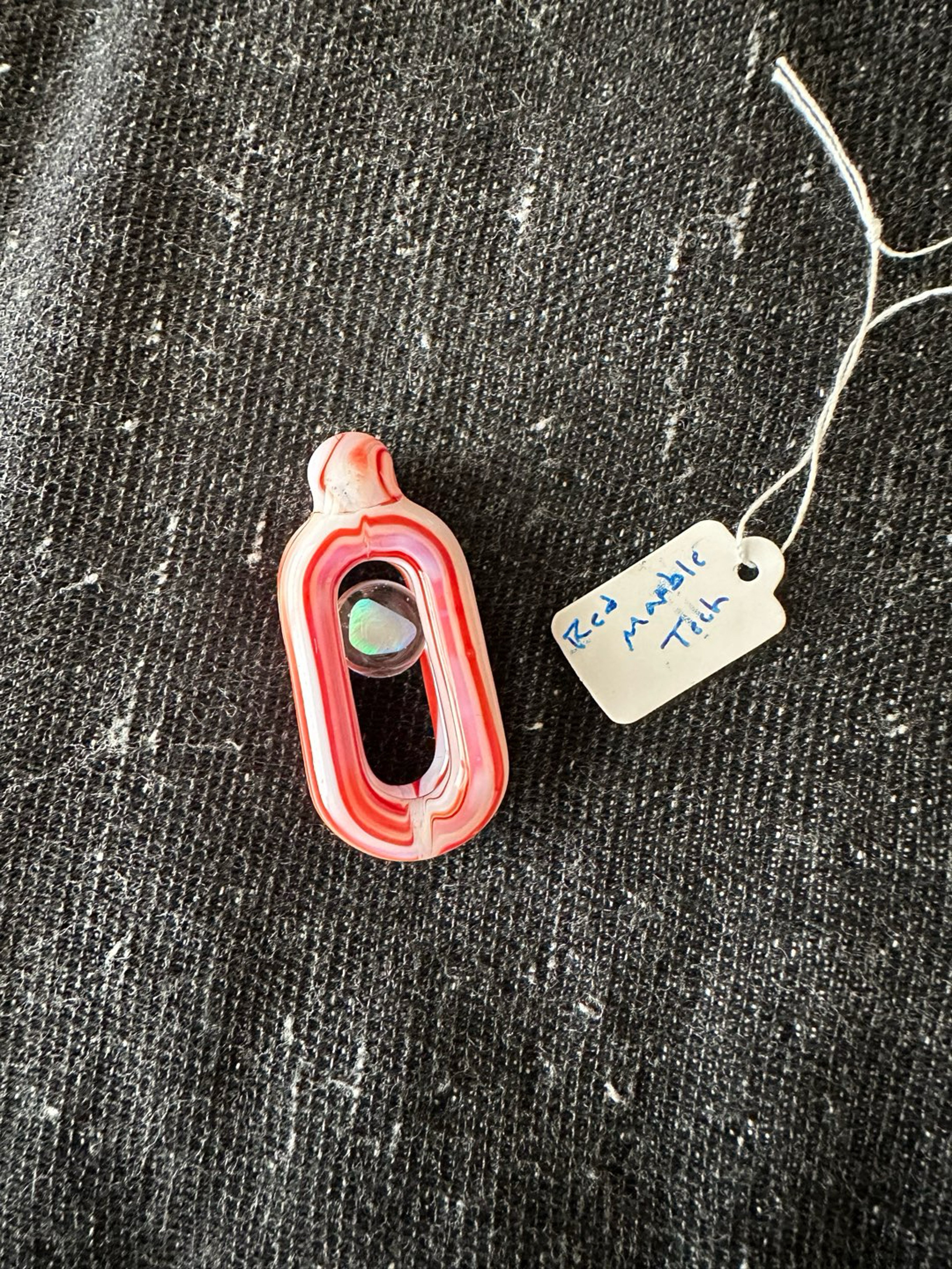 Preview pic of JPG Red Marble Tech Pendent