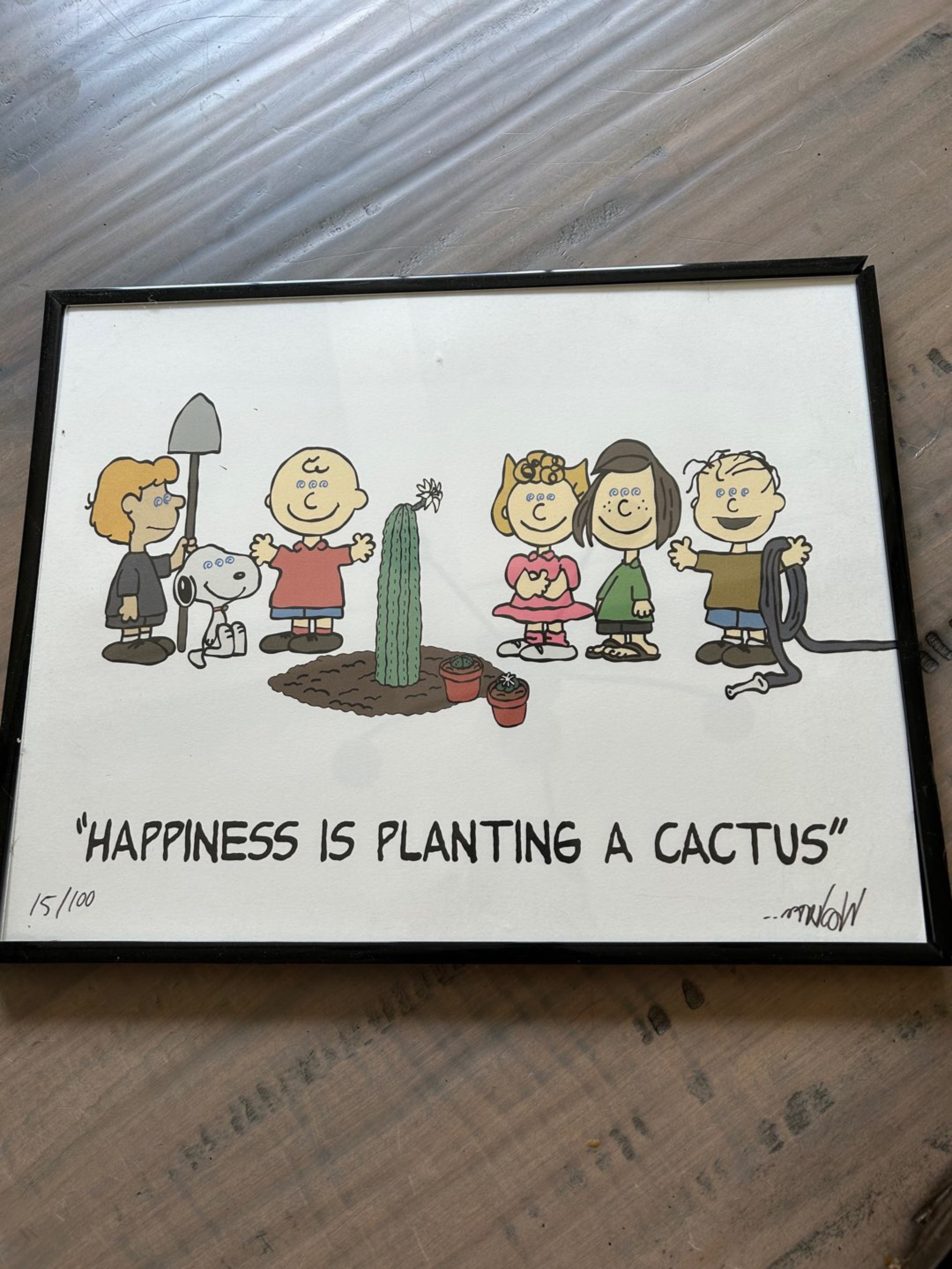 Preview pic of ‘Happiness is Planting a Cactus’ Lotcomedy Print