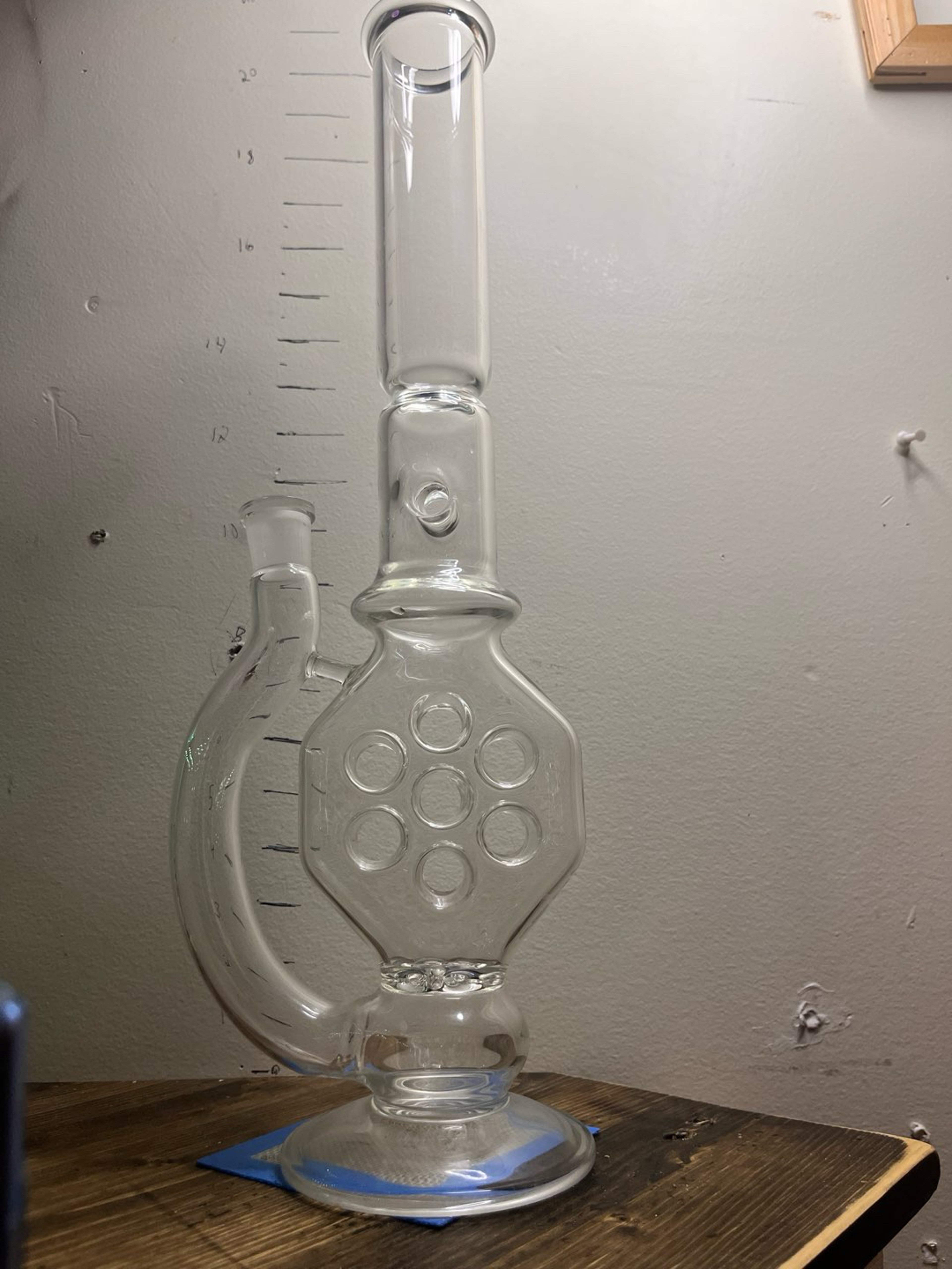 Preview pic of Import LOOK alike-17inch Swiss perc water bong
