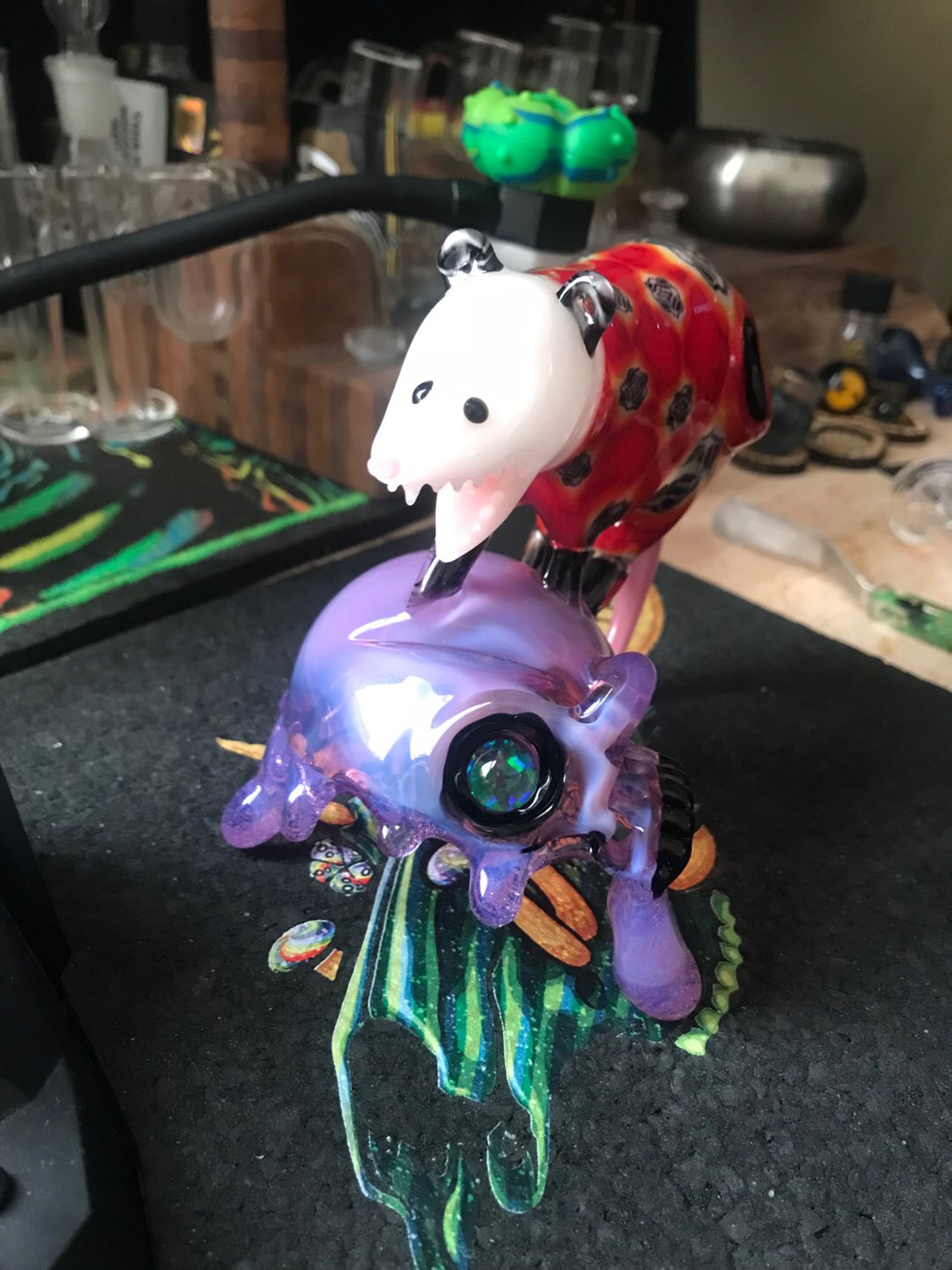 Preview pic of Crunklestein x AKM possum on skull