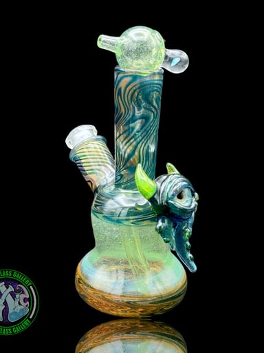 Preview pic of CPB Glass x Mazer 43 - Colab Traveler Rig w/ Matching Carb Cap