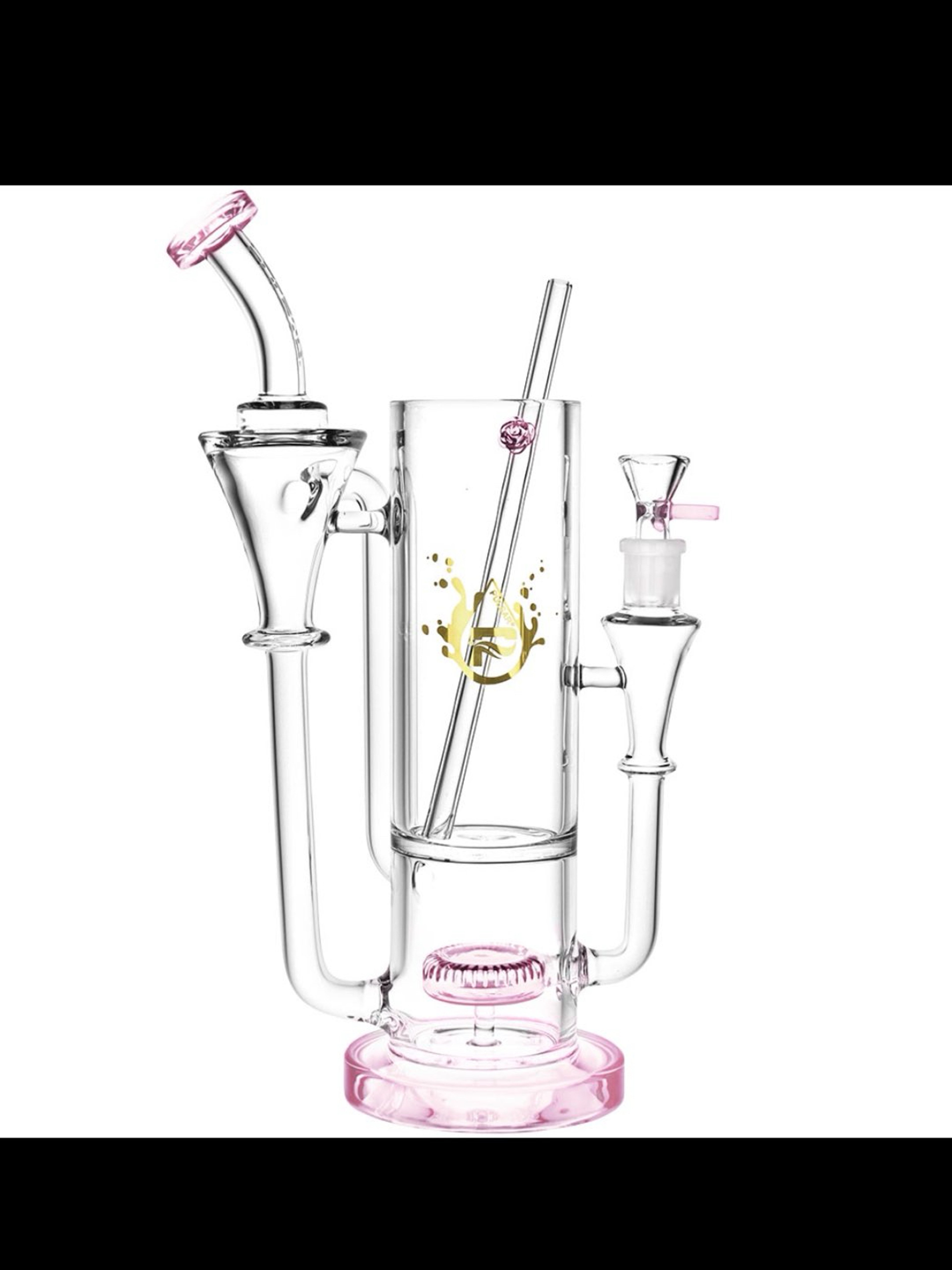 Preview pic of Pink Pulsar Glass Drinkable Beer Stein Rig