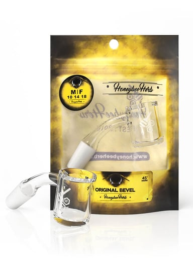 Preview pic of ORIGINAL BEVEL QUARTZ BANGER - 45° DEGREE | YL