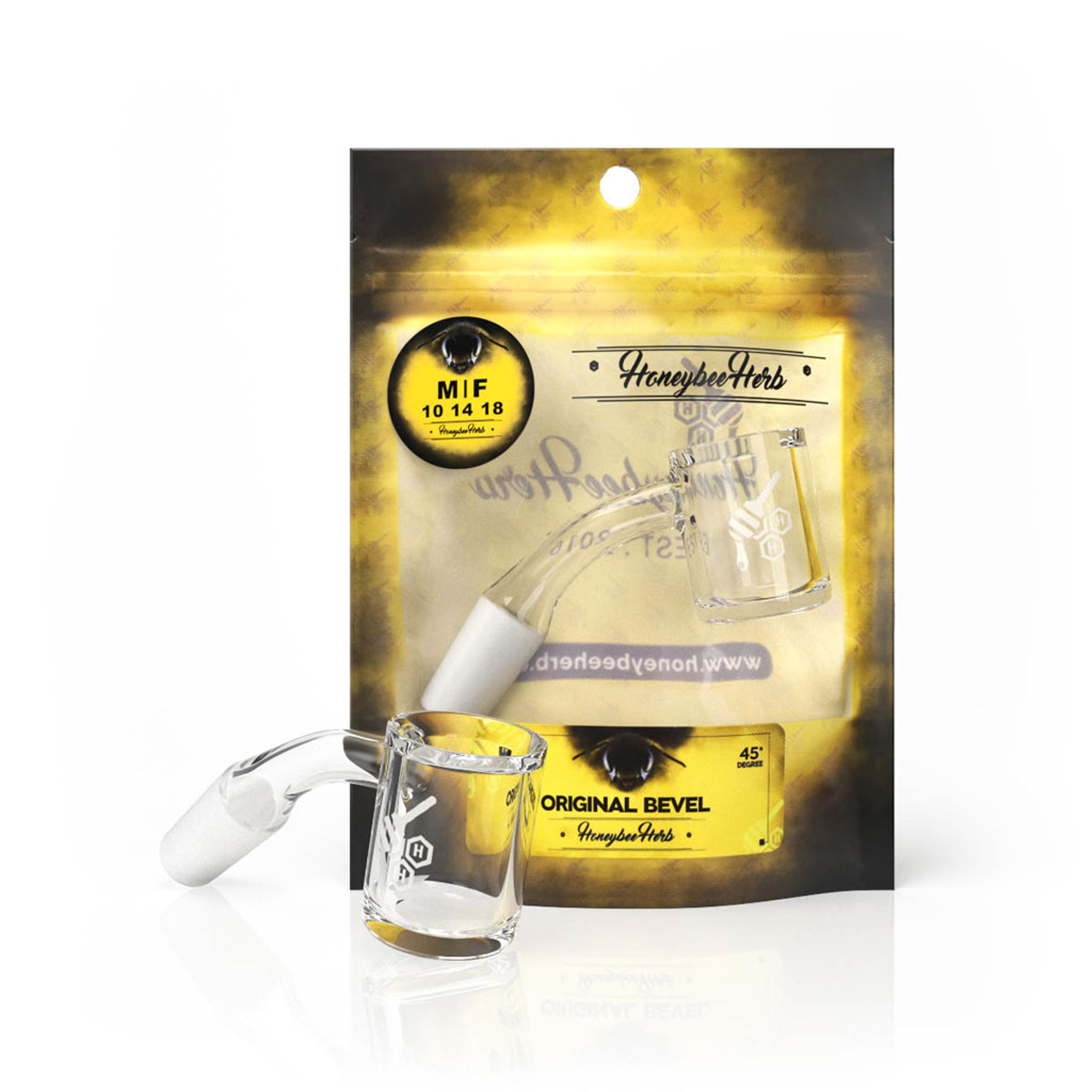 ORIGINAL BEVEL QUARTZ BANGER - 45° DEGREE | YL image 0