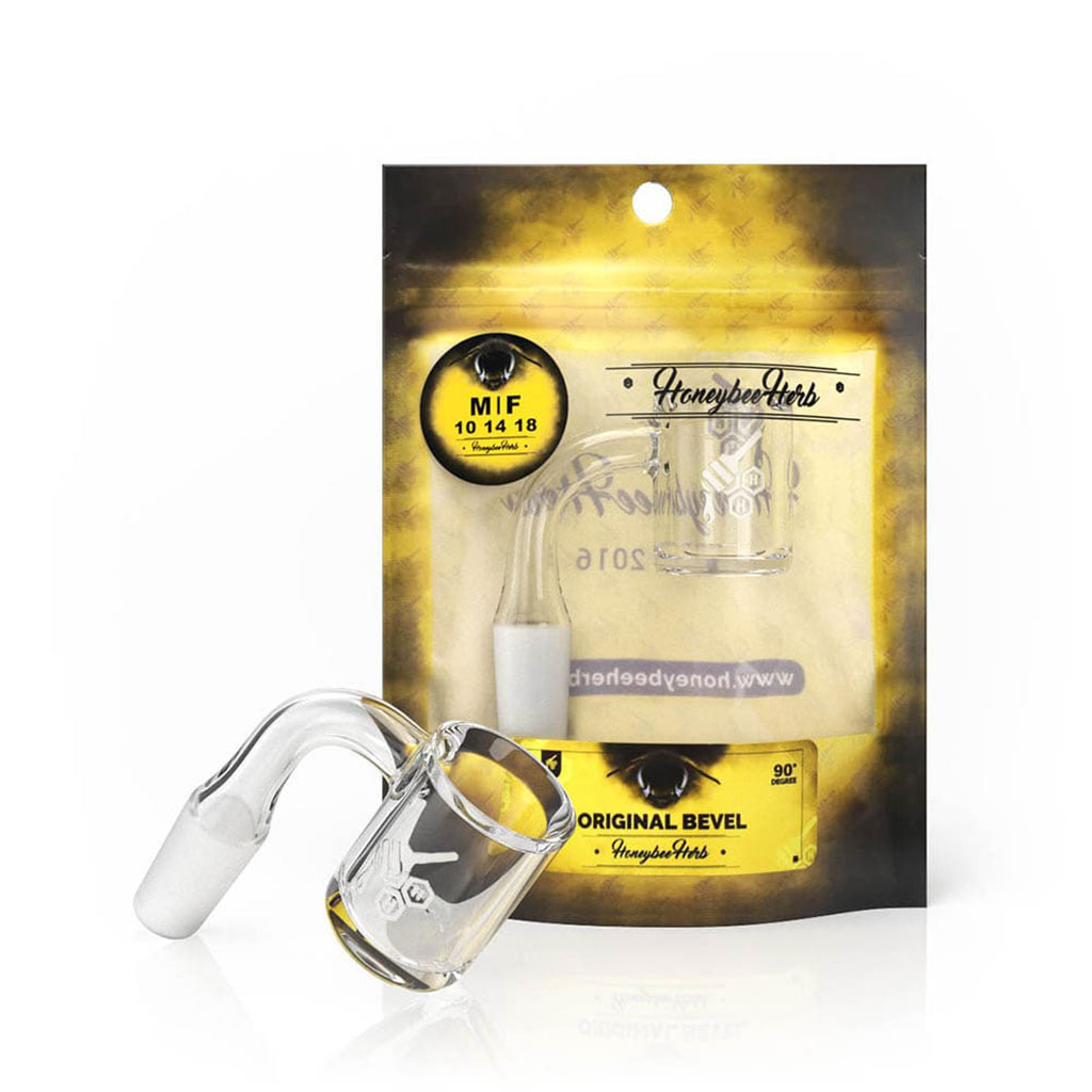 Preview pic of ORIGINAL BEVEL QUARTZ BANGER - 90° DEGREE | YL