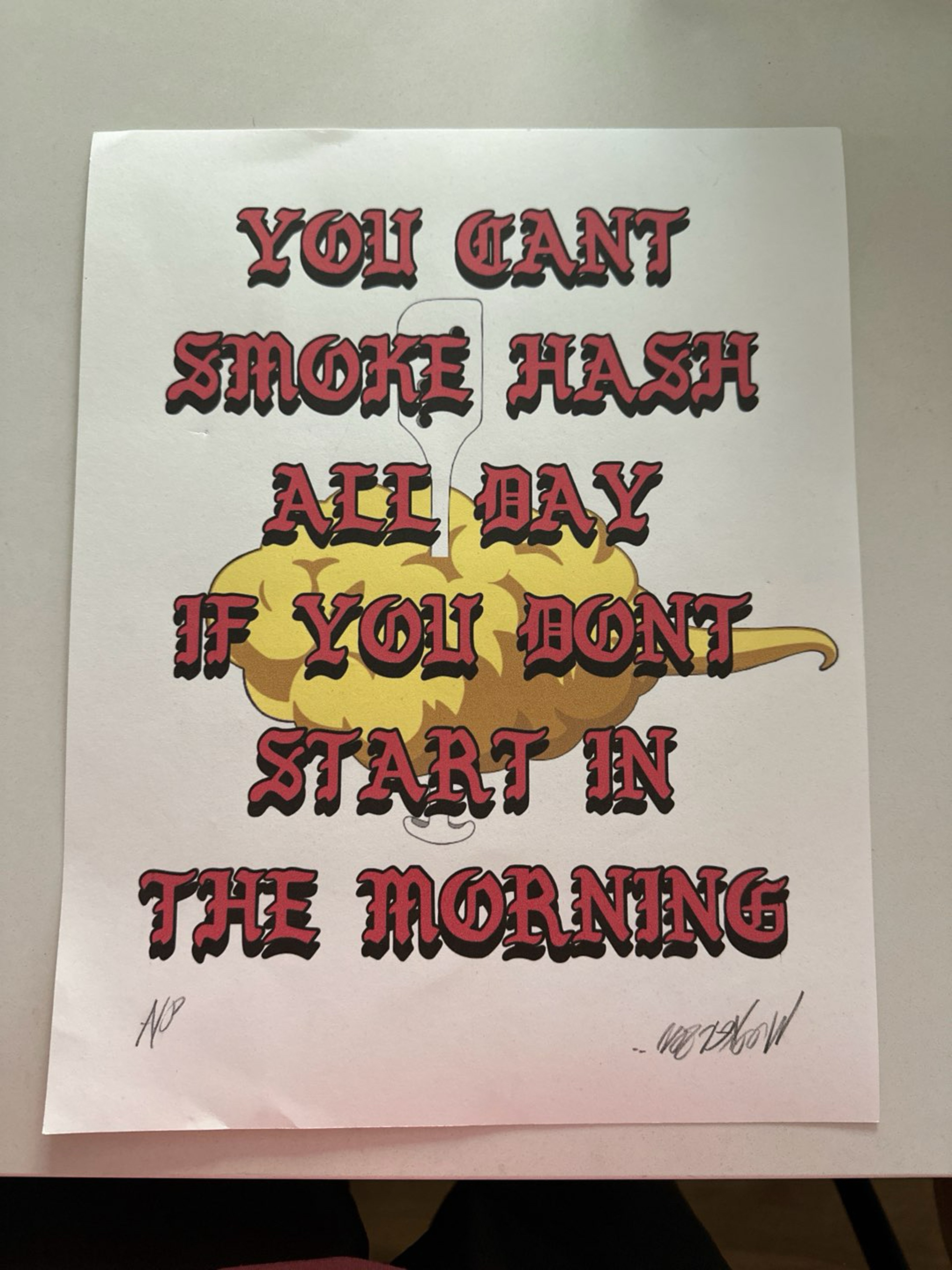 Preview pic of Professor Sift Limited Print