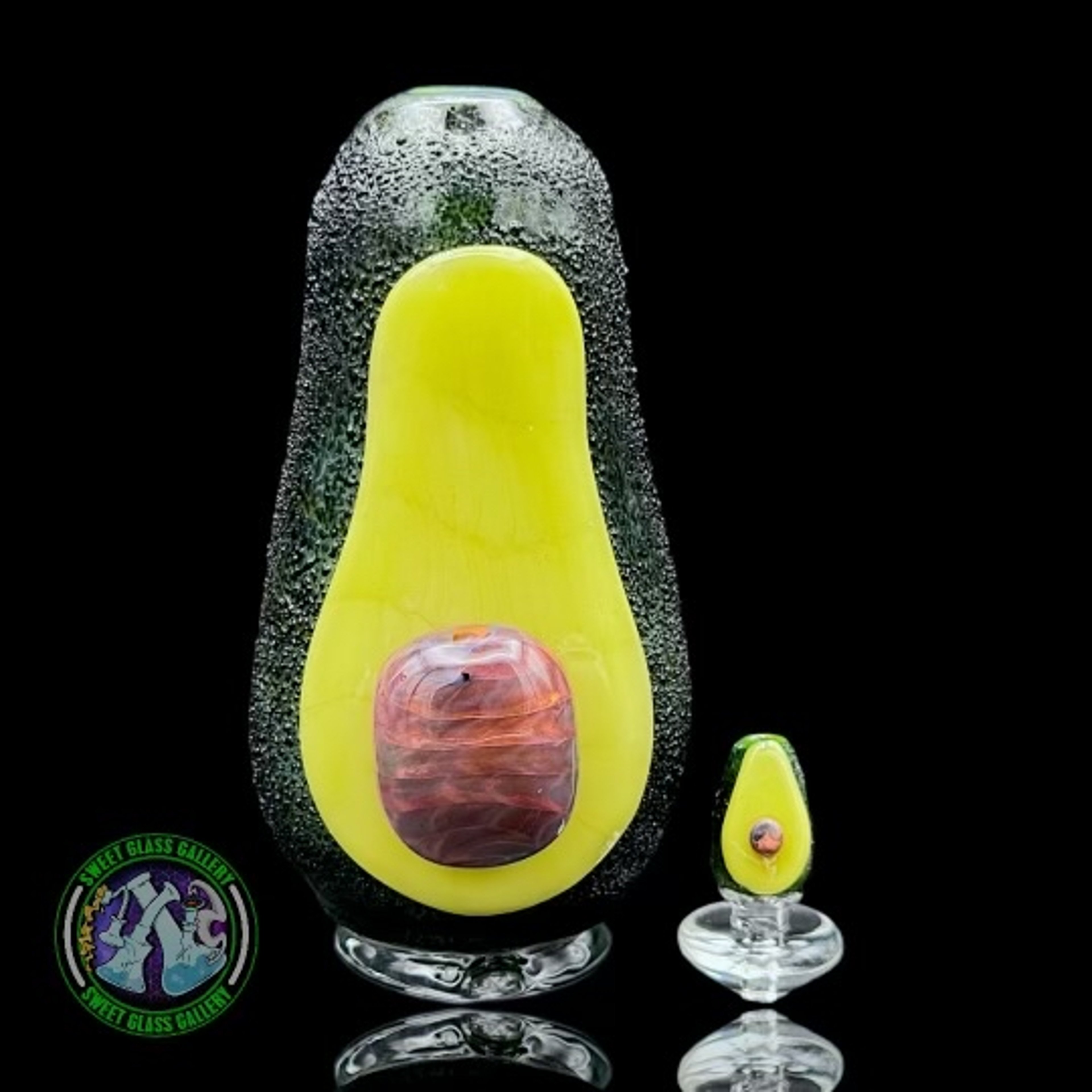 Preview pic of Empire Glassworks - Avocado Puffco Peak Attachment