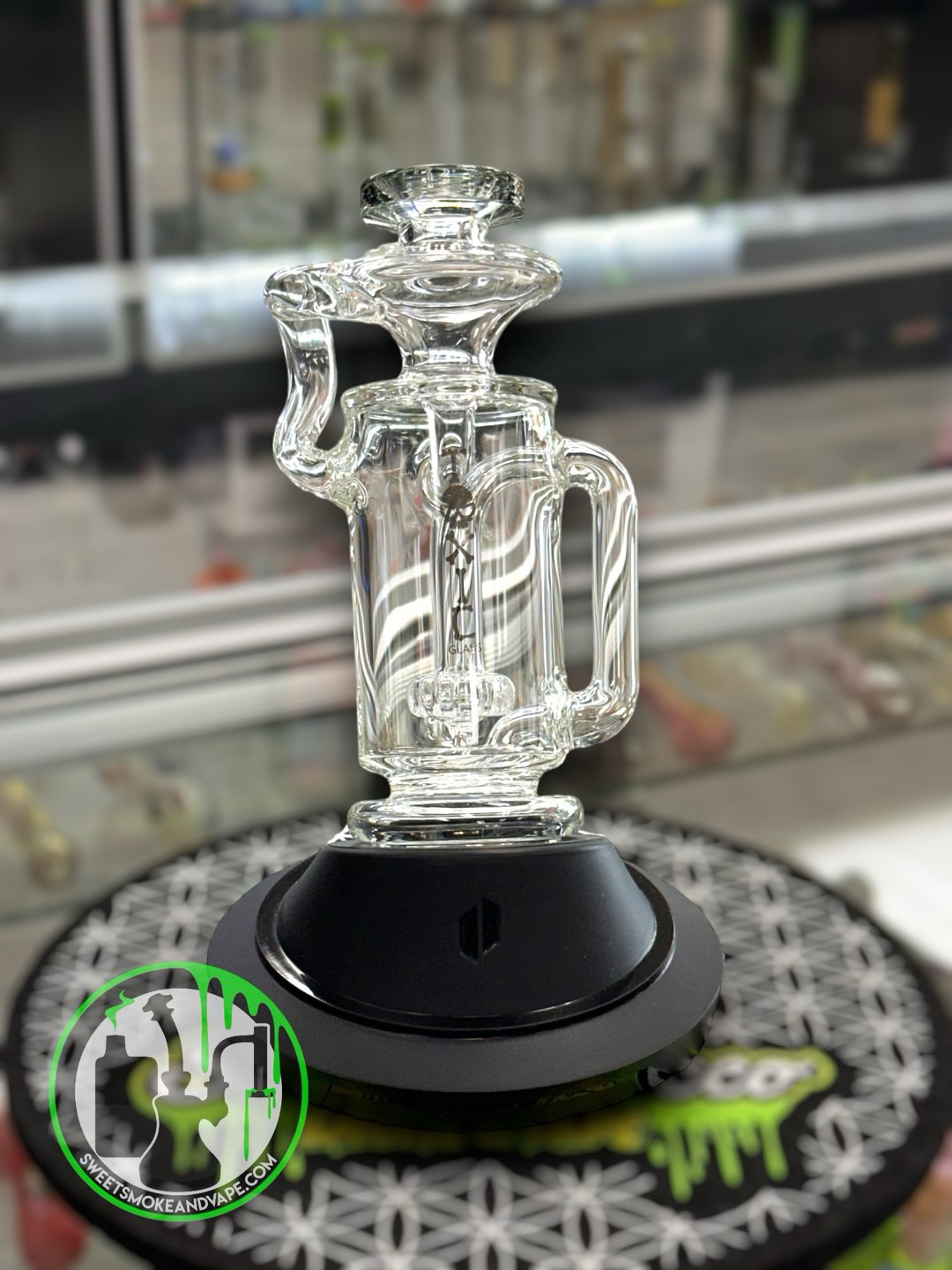 Preview pic of Toxic Glass - Puffco Attachment - Recycler