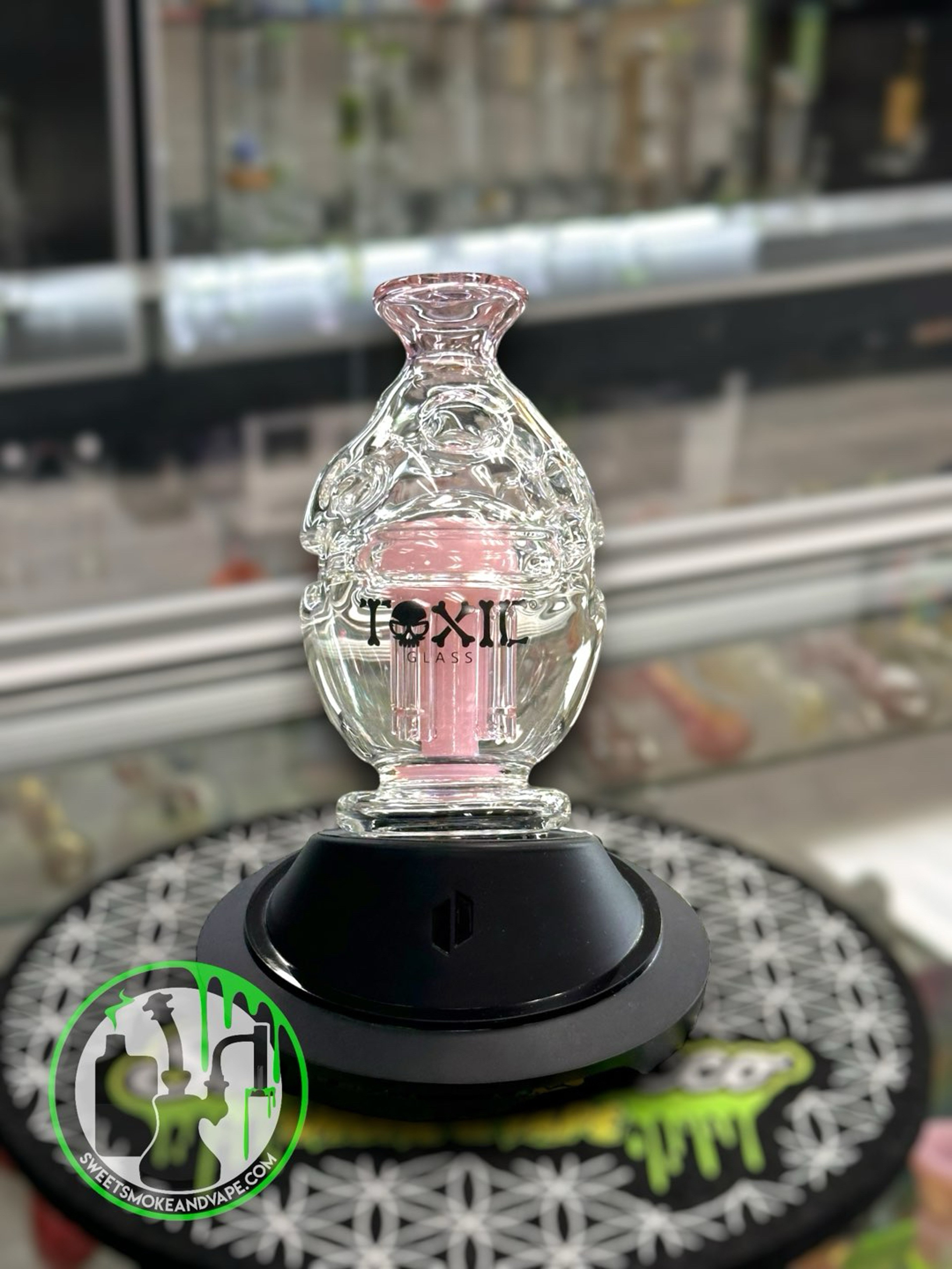 Preview pic of Toxic Glass - Fabb Egg Tree Perc Puffco Attachment