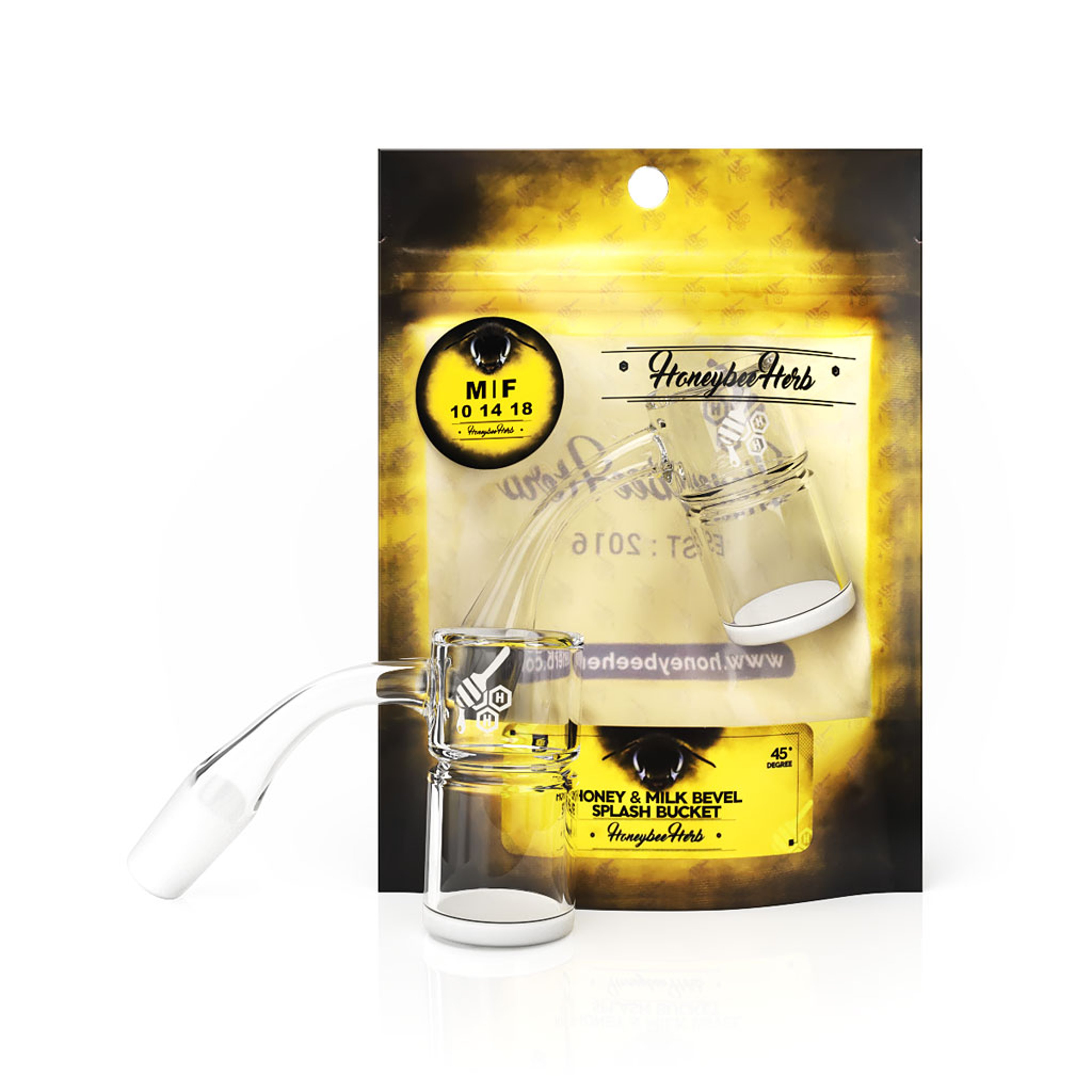 HONEY & MILK BEVEL SPLASH BUCKET - 45° DEGREE | YL image 0