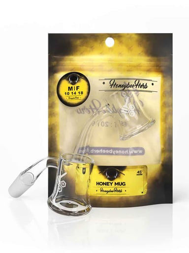 Preview pic of HONEY MUG QUARTZ BANGER - 45° DEGREE | YL