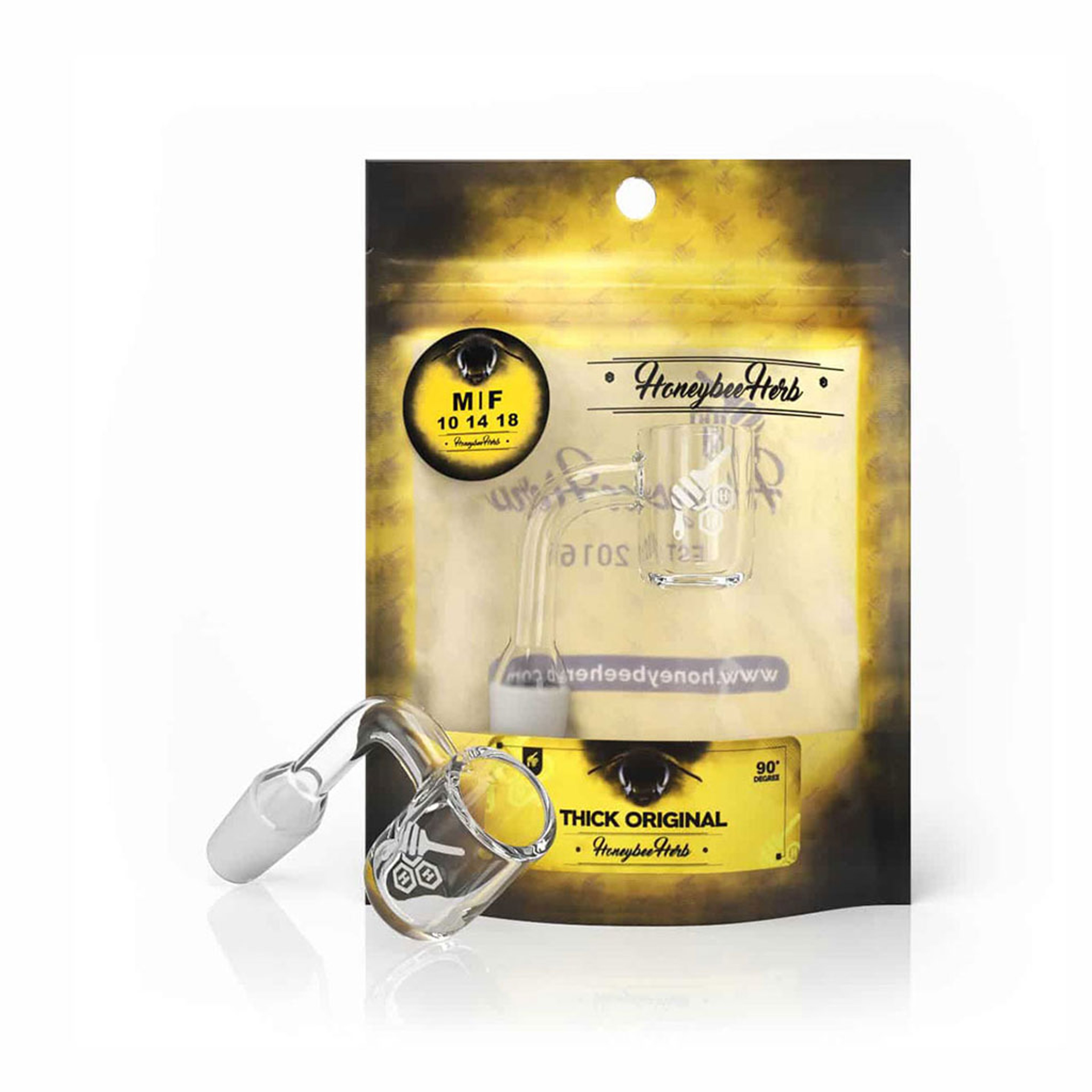 Preview pic of THICK ORIGINAL QUARTZ BANGER - 90° DEGREE | YL