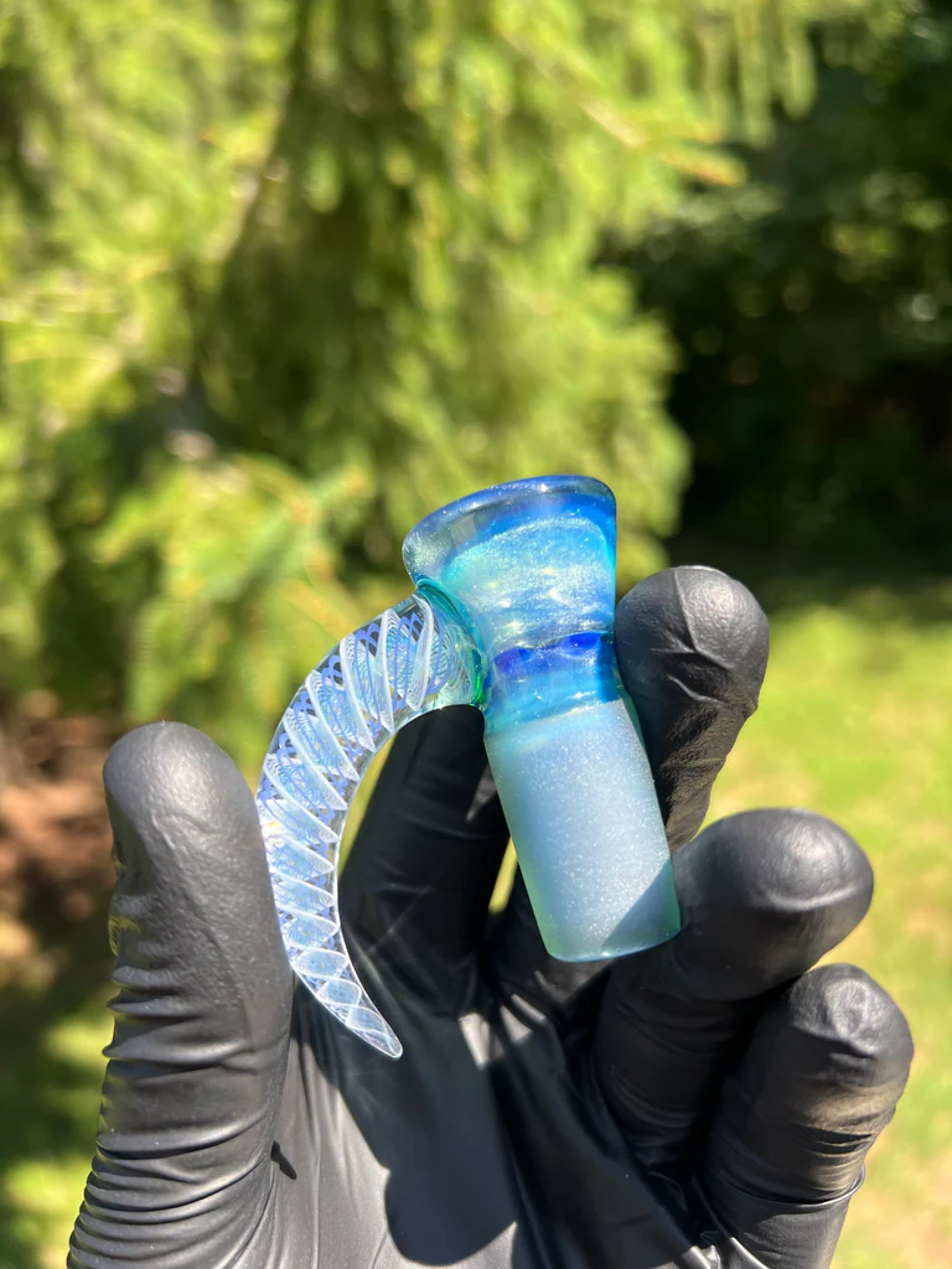Preview pic of Lily Pad x Blue Satin