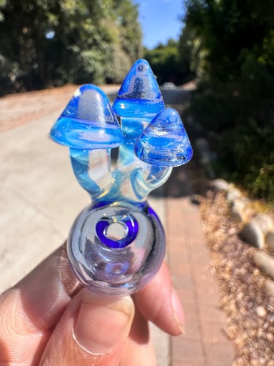 Preview pic of UV Mushroom Bubble Cap - Firewater x Glopal