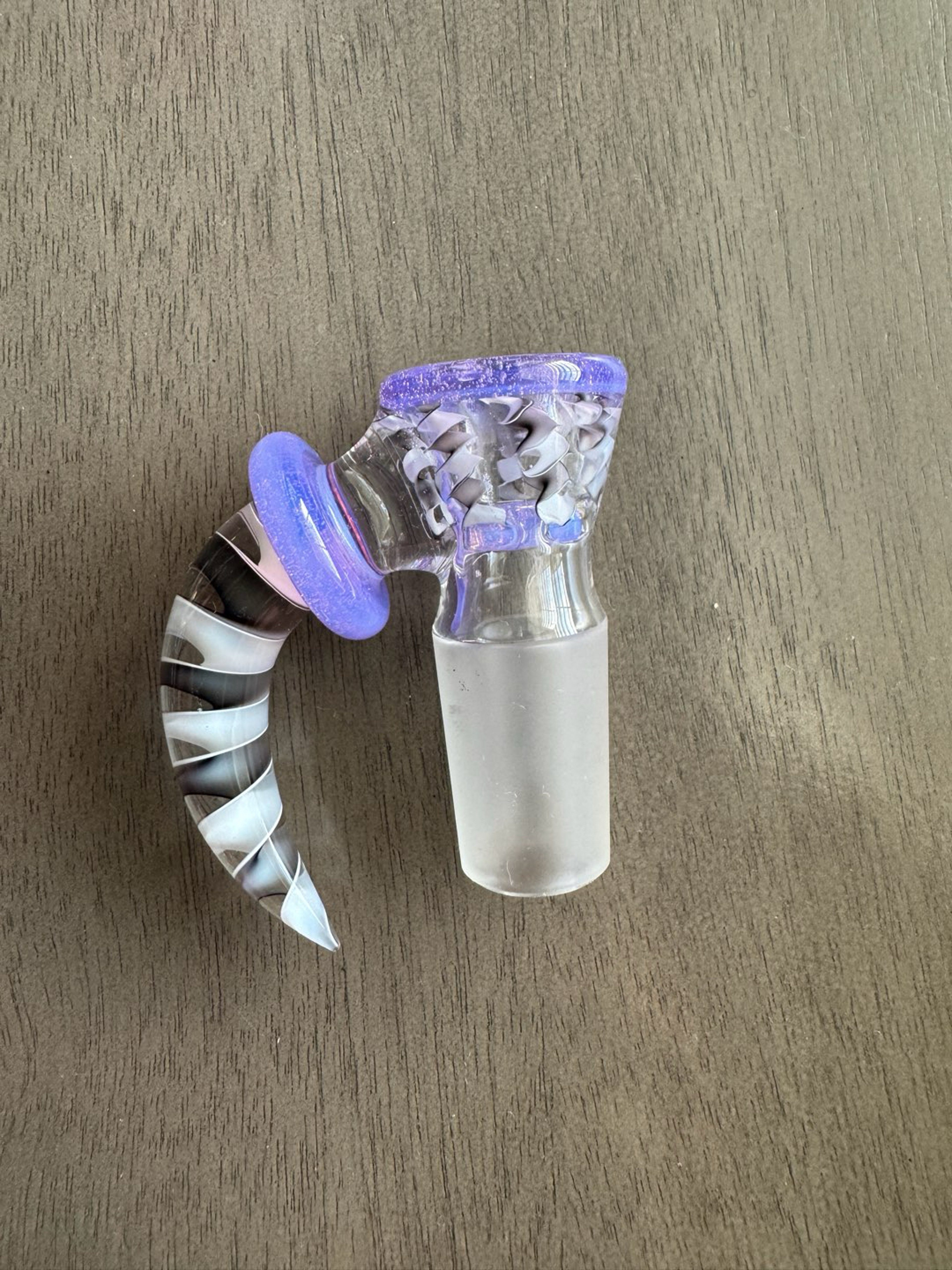 Preview pic of Jordan Rising Zanfirico Purple lollipop 18mm 4 Hole