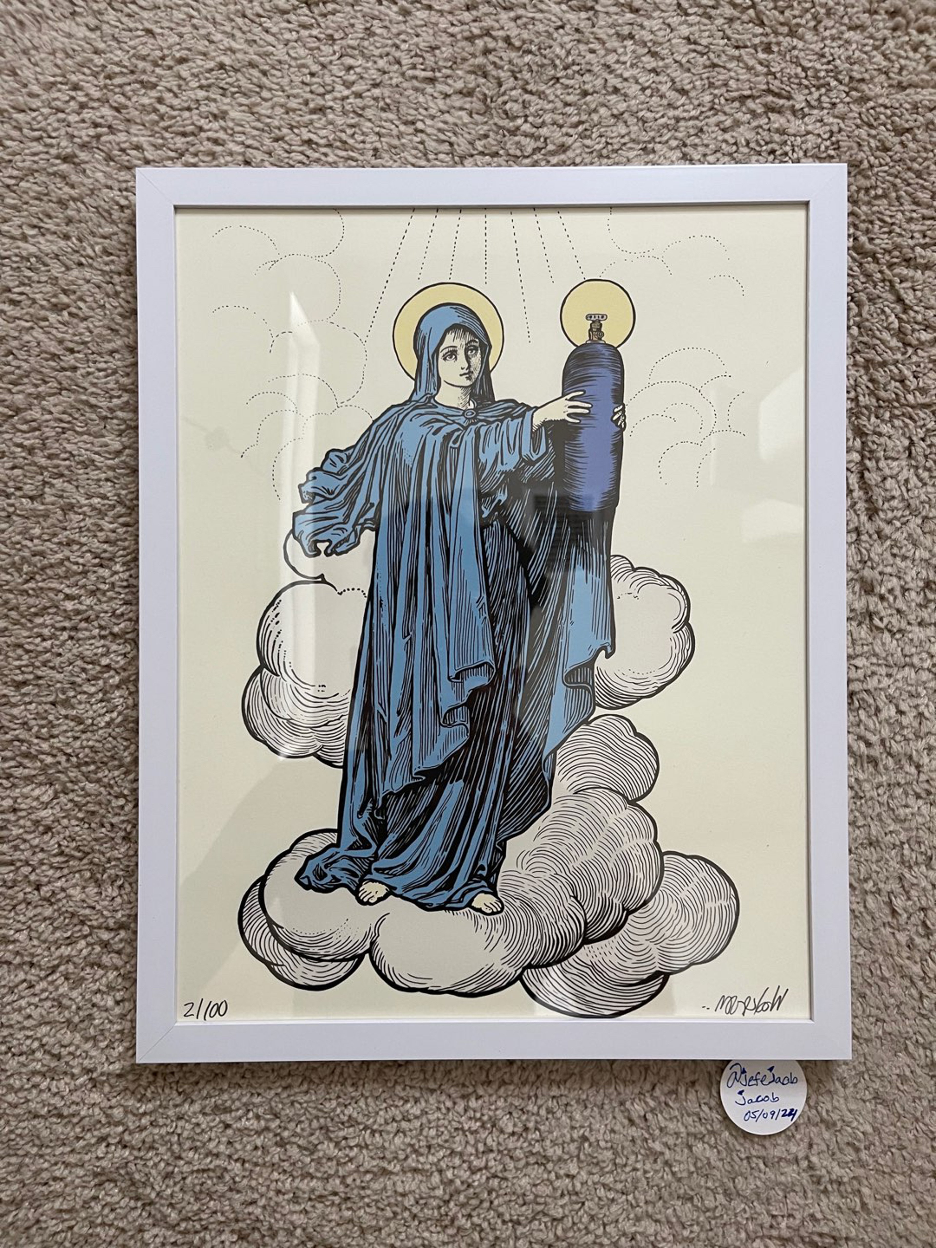 Preview pic of Lot Wookerson “Maria” Print
