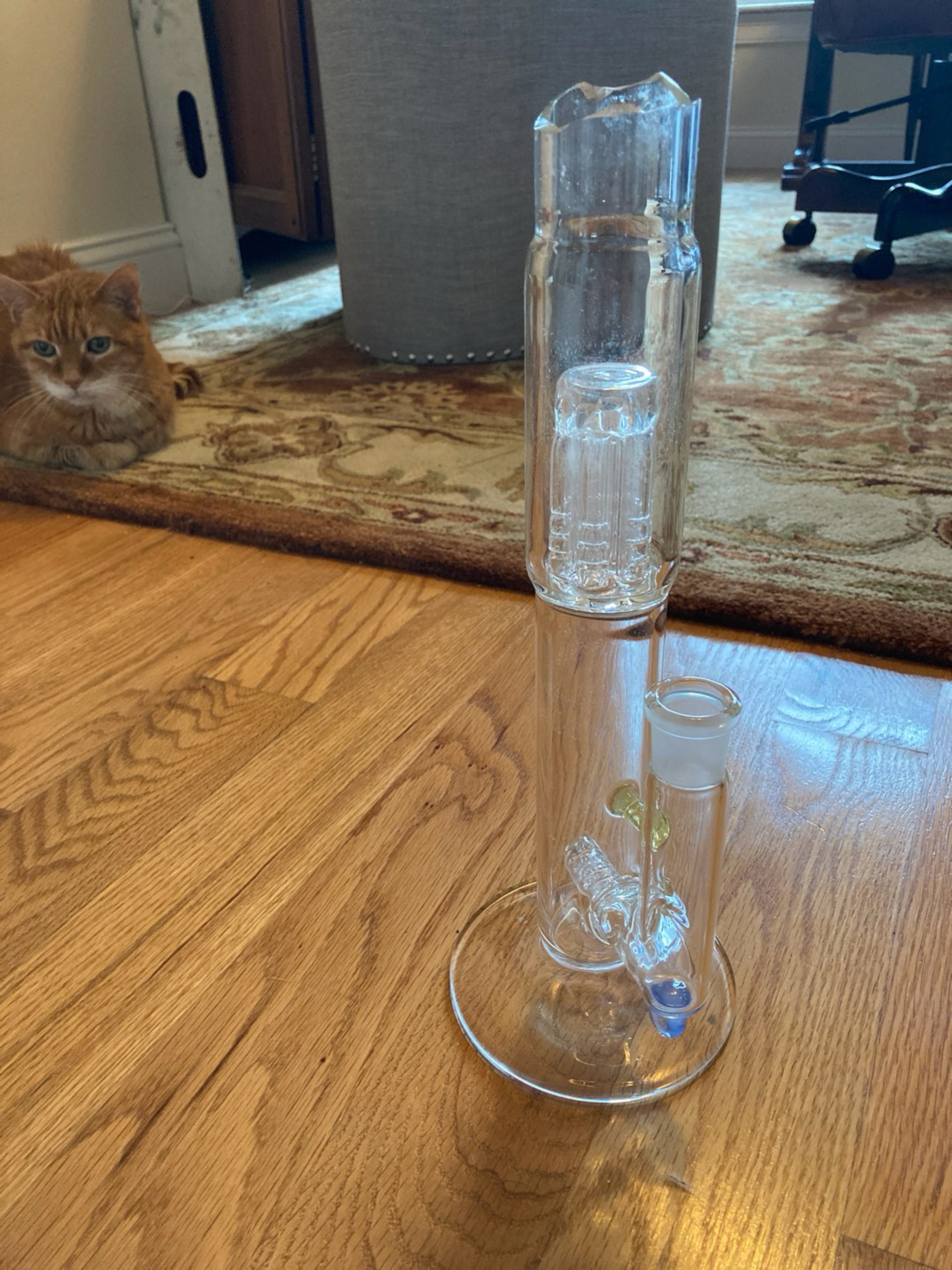 Preview pic of Broken Captain Hook Glass Art