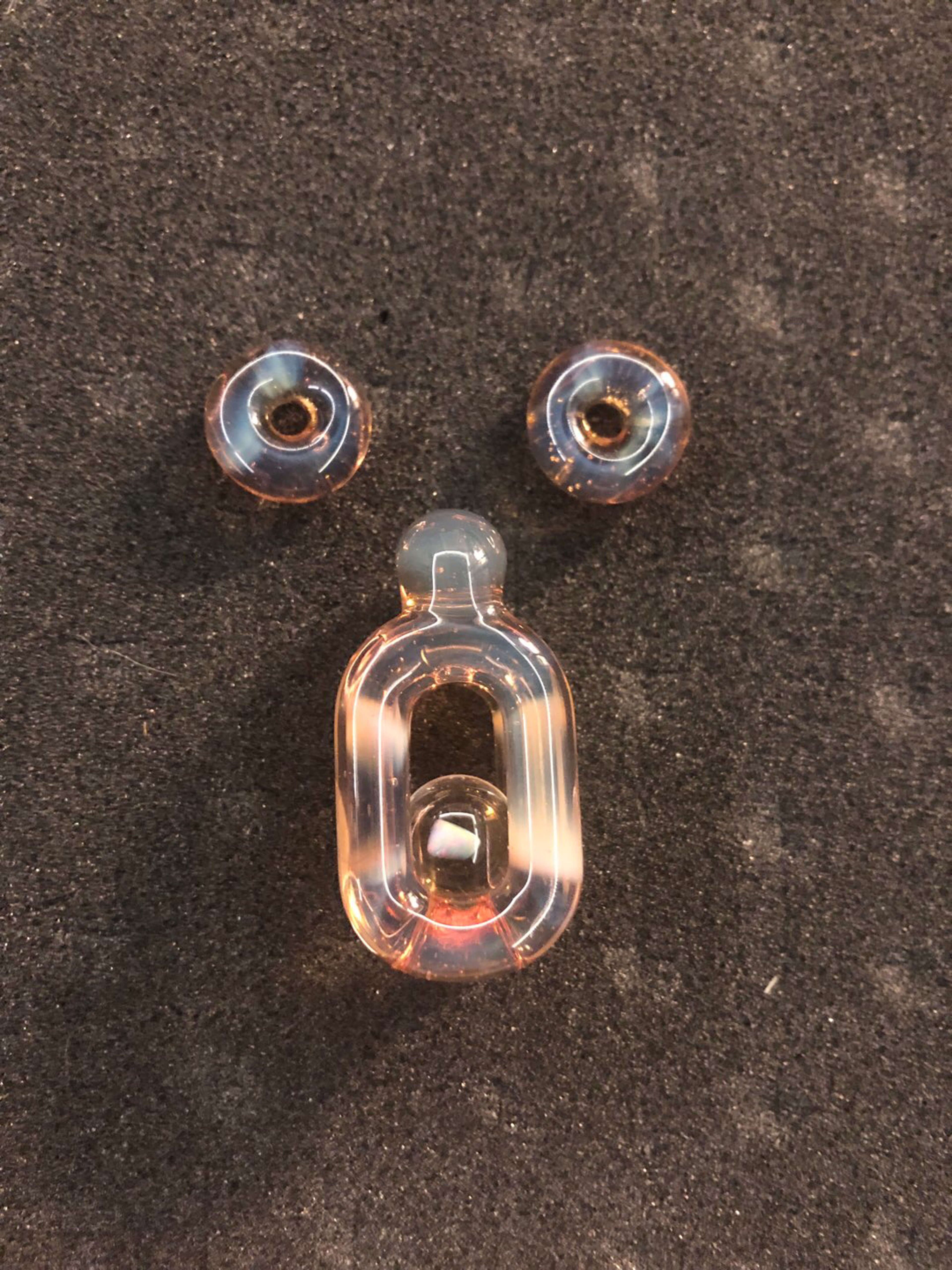Preview pic of Jngstudios double link set “rainbow opal”