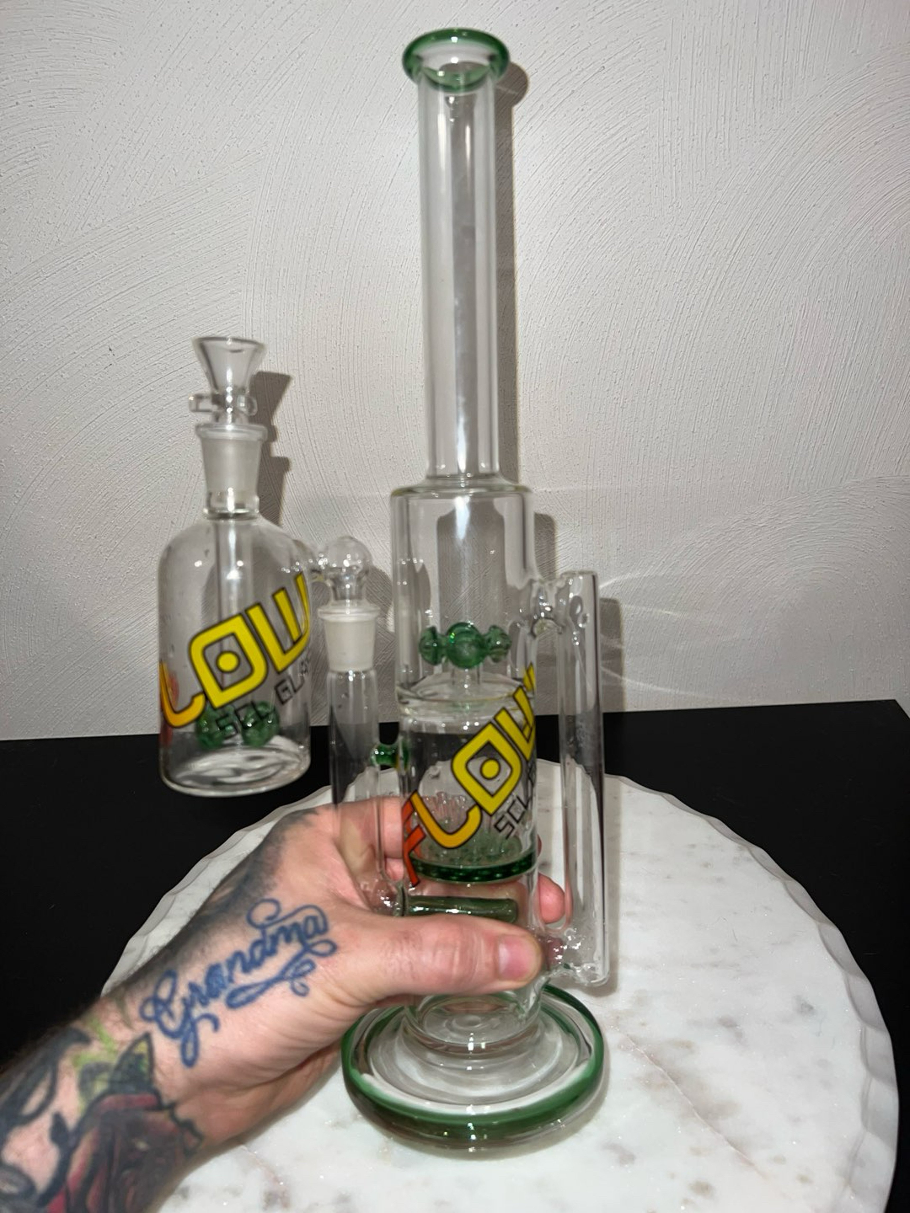 Preview pic of Jm Flow Sci Glass 3 stage recycler w/ashcatcher