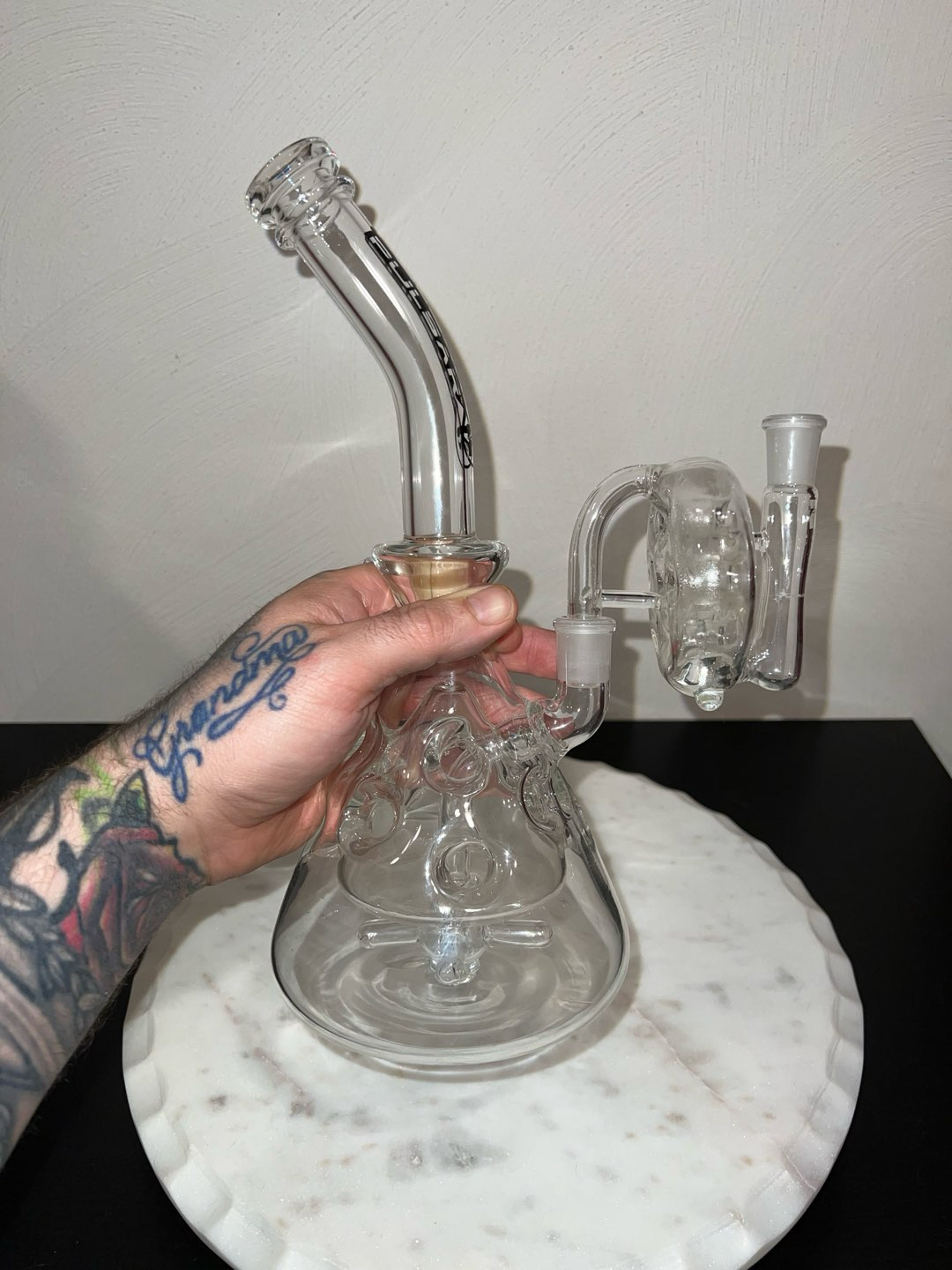 Preview pic of Pulsar Swiss tube with propeller perc and matching Swiss ashcatcher