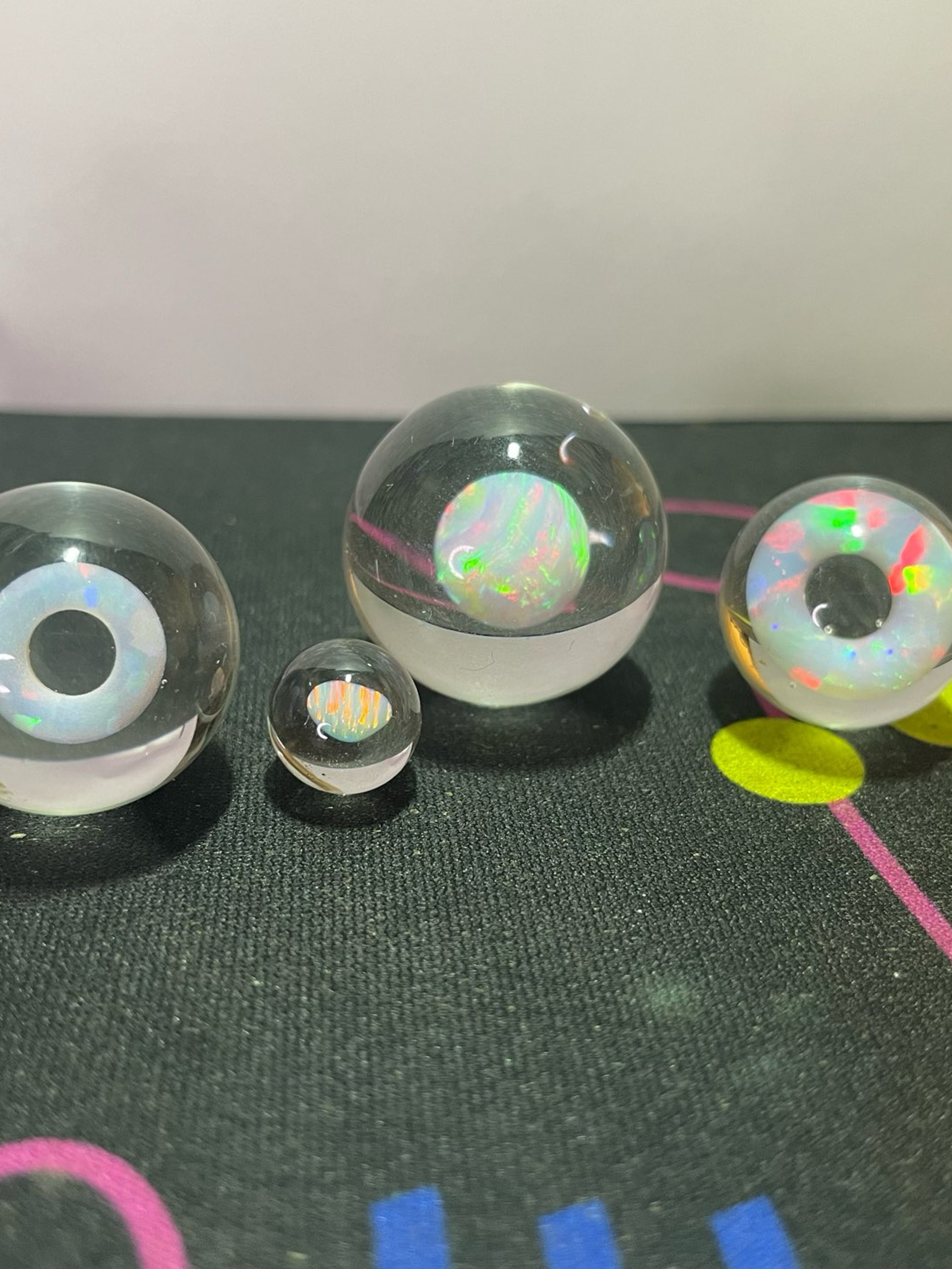 Preview pic of Variety of Opal Marbles