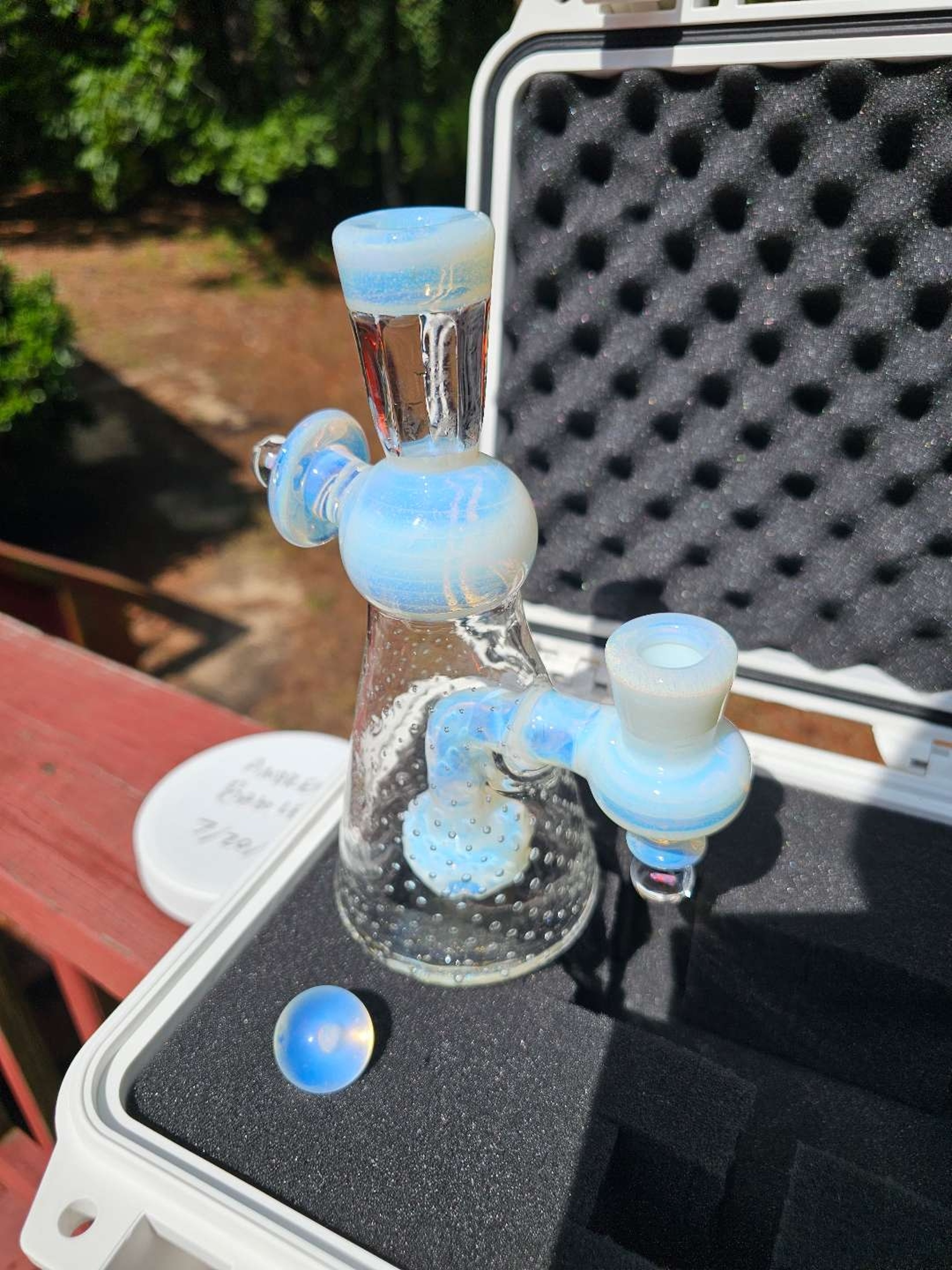 Cameron Reed bubble trap rig and marble image 0
