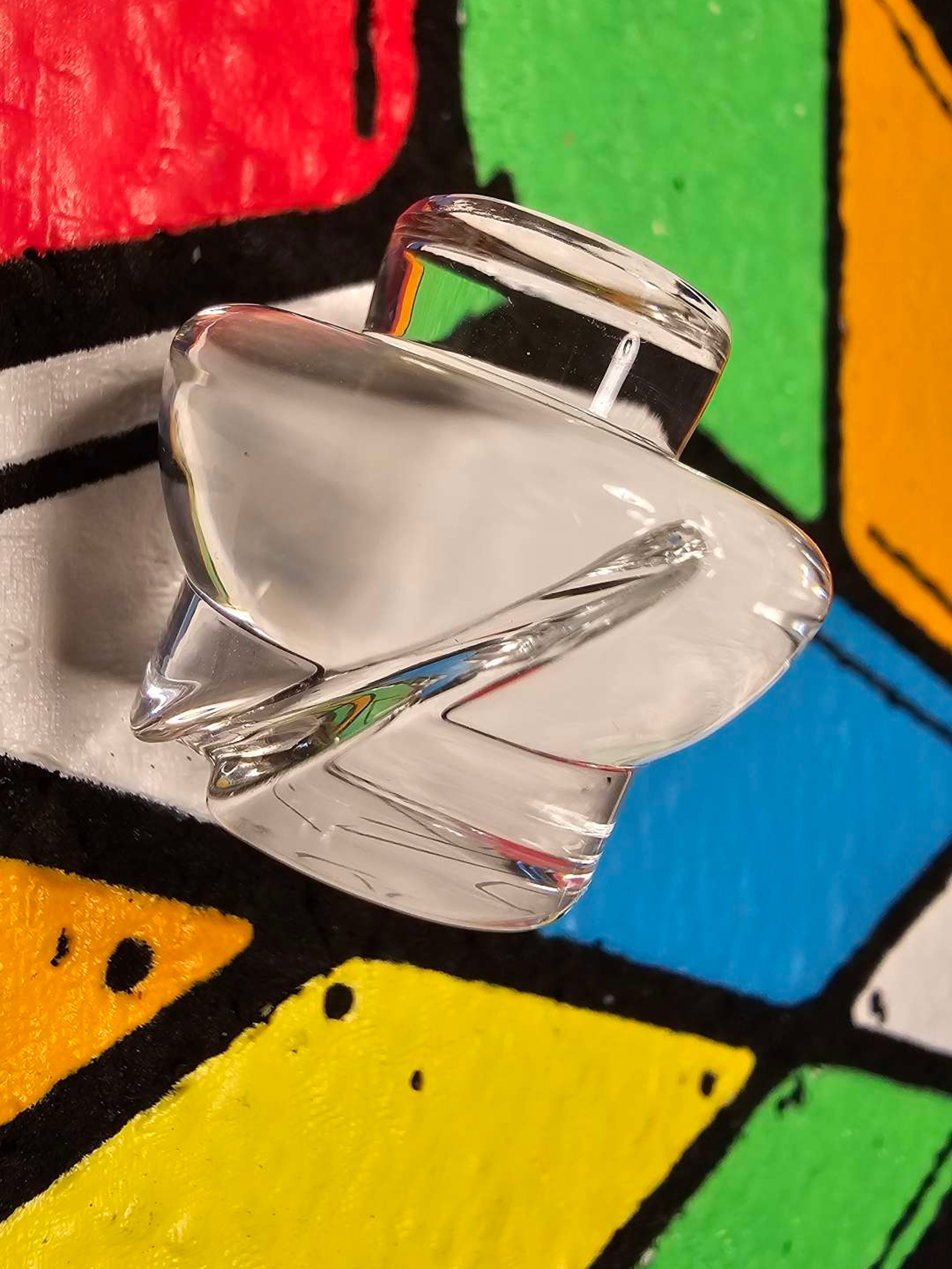 Preview pic of OTP 25mm Clear XL Rockulus Slurper and Spinner Cap