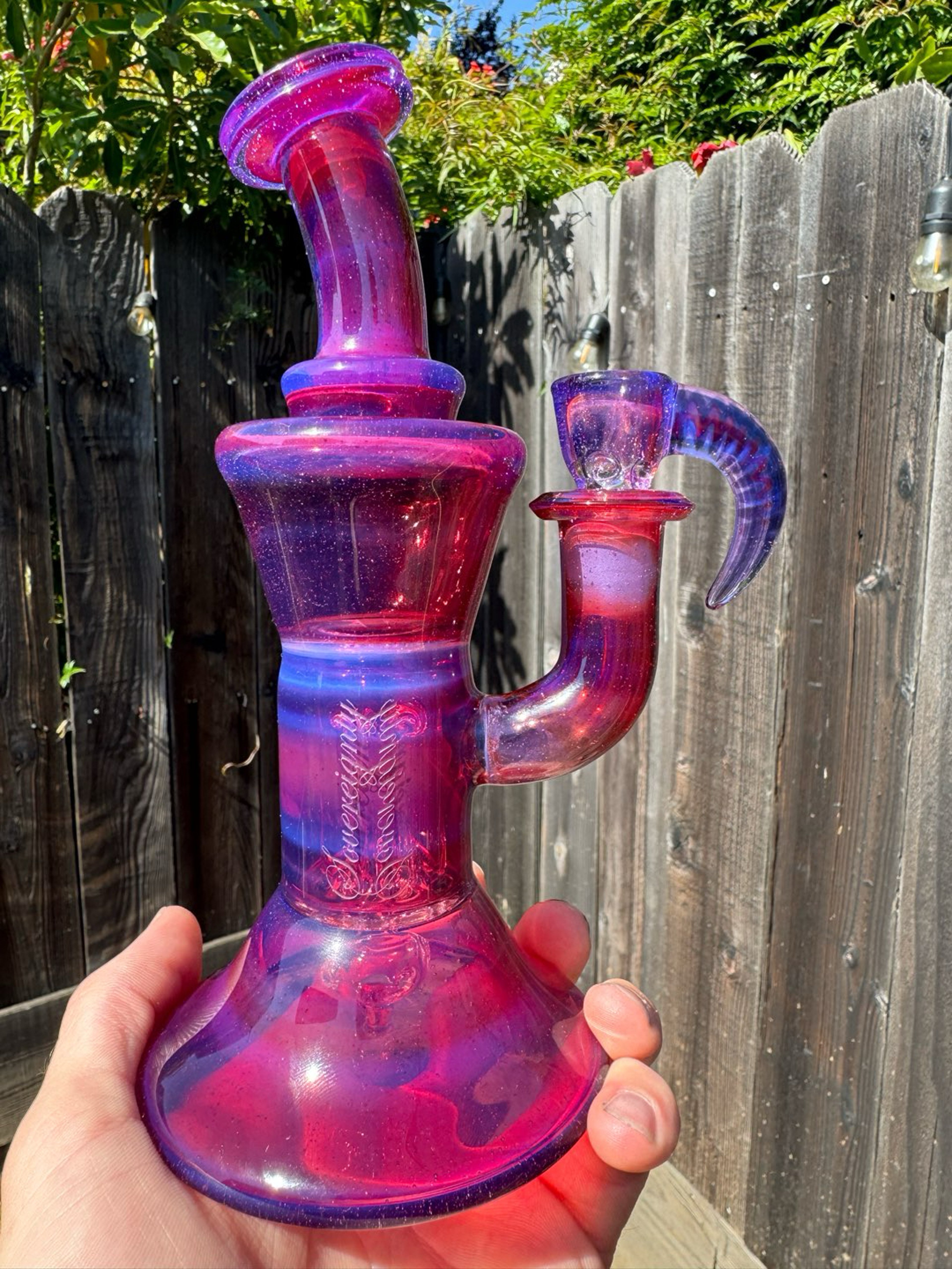 Preview pic of Sovereignty Glass X Chip Glass mini pillar