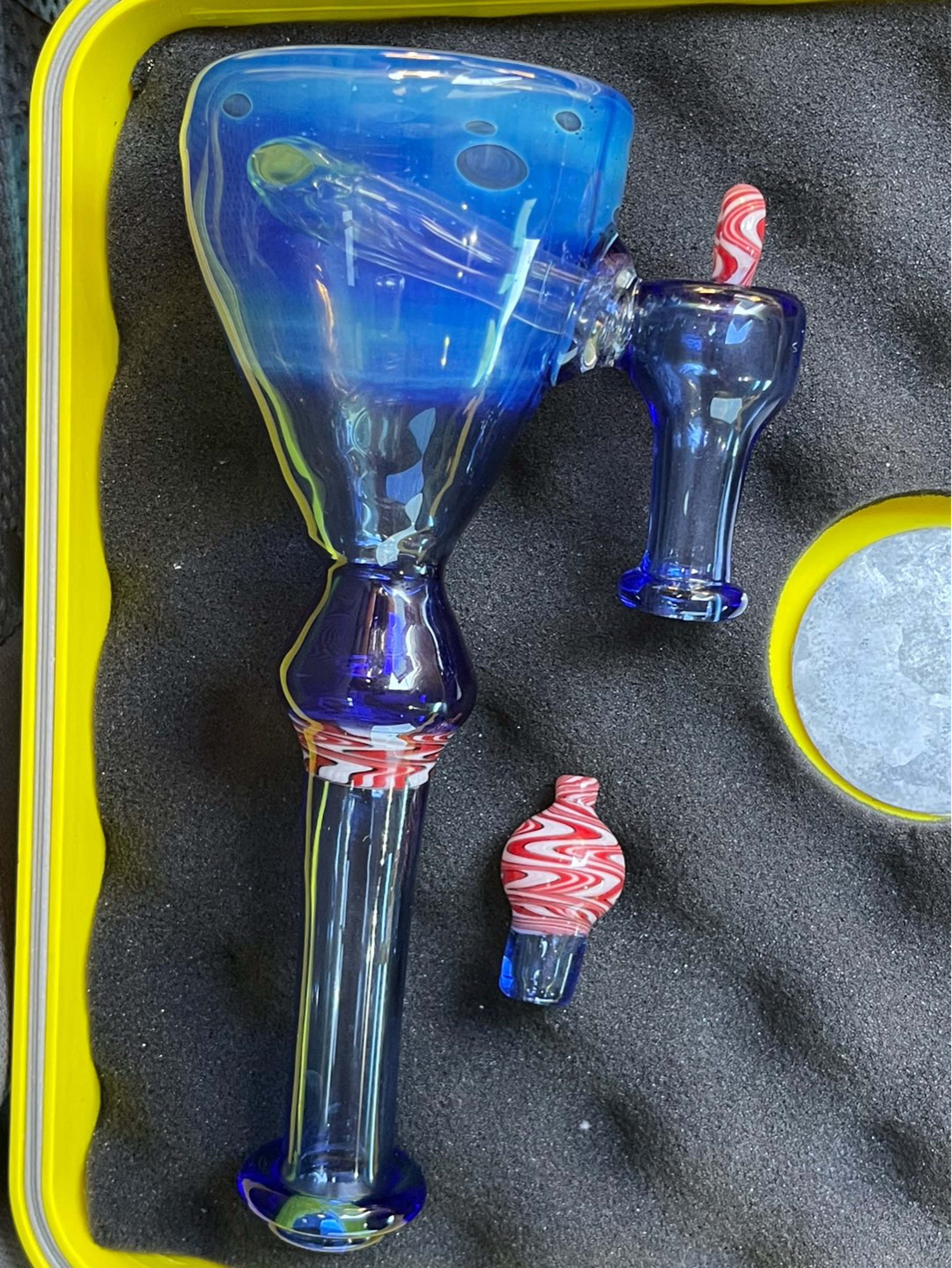 Preview pic of 8 inch tube + carbcap craftsmithglass