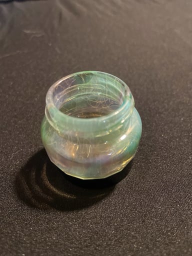 Preview pic of Brick Glass Faceted Miron Jar
