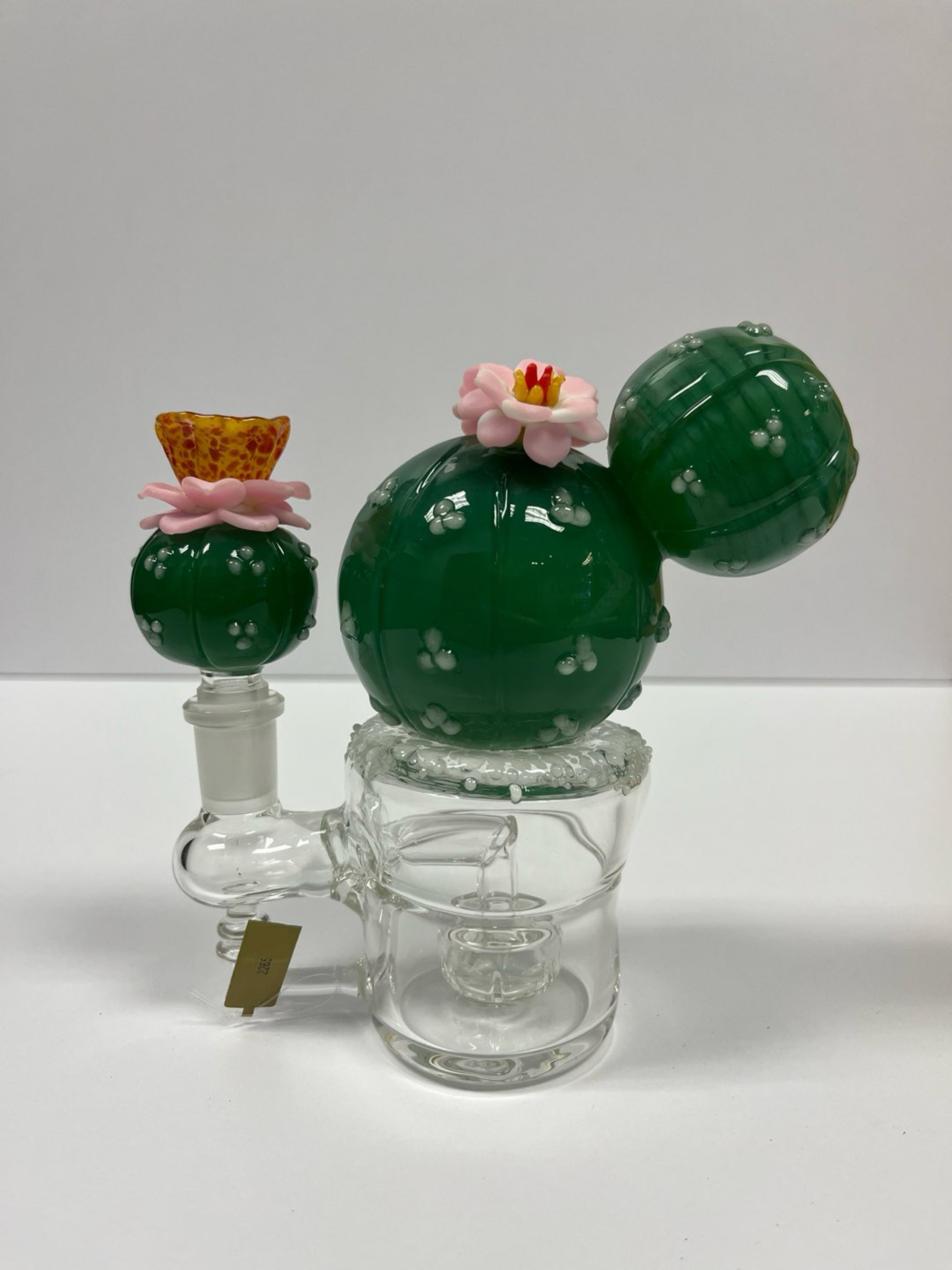 Preview pic of Empire Glassworks Peyote Cactus rig 14mm 90