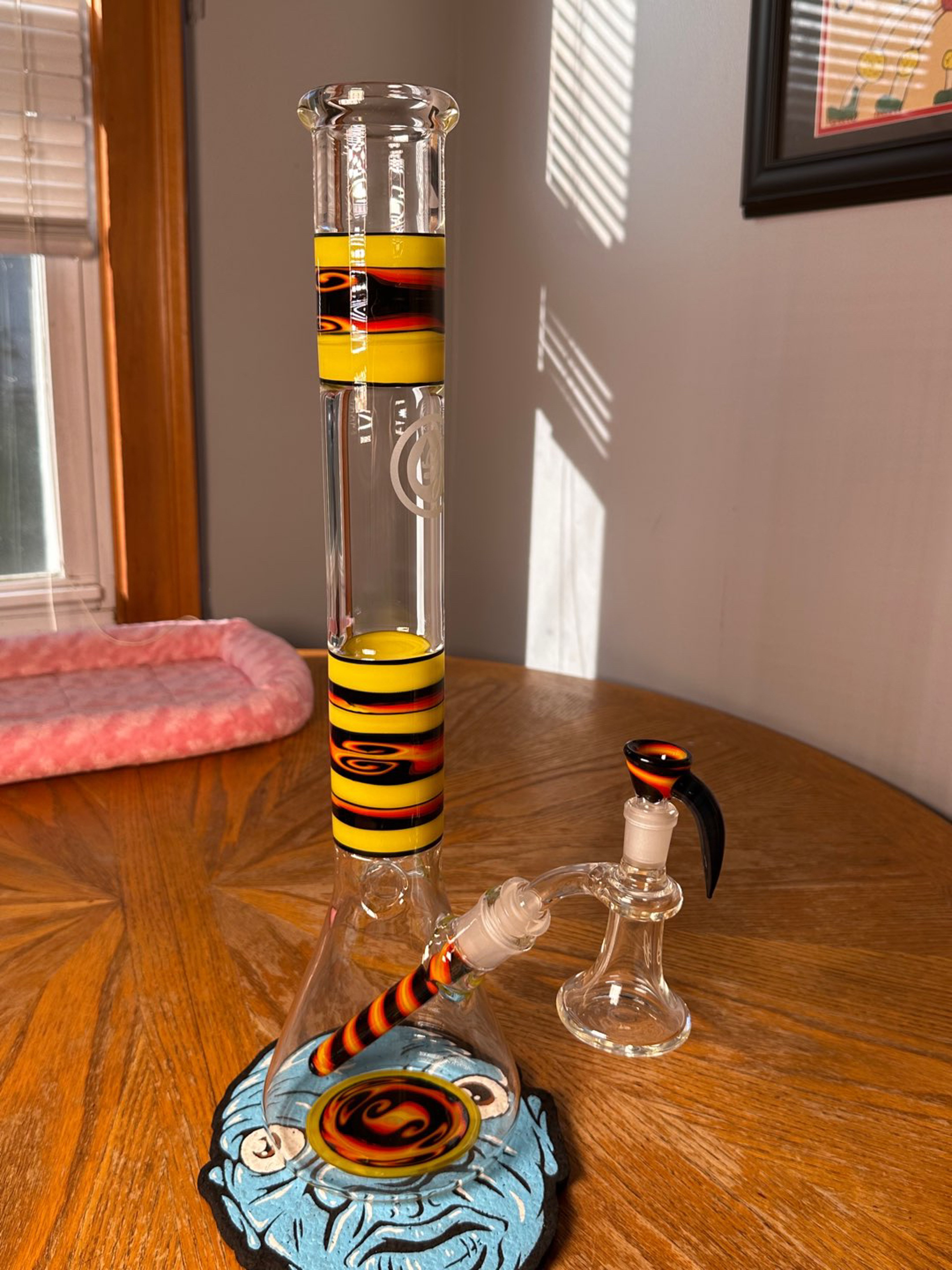 Preview pic of OJ Flame Beaker w Catcher
