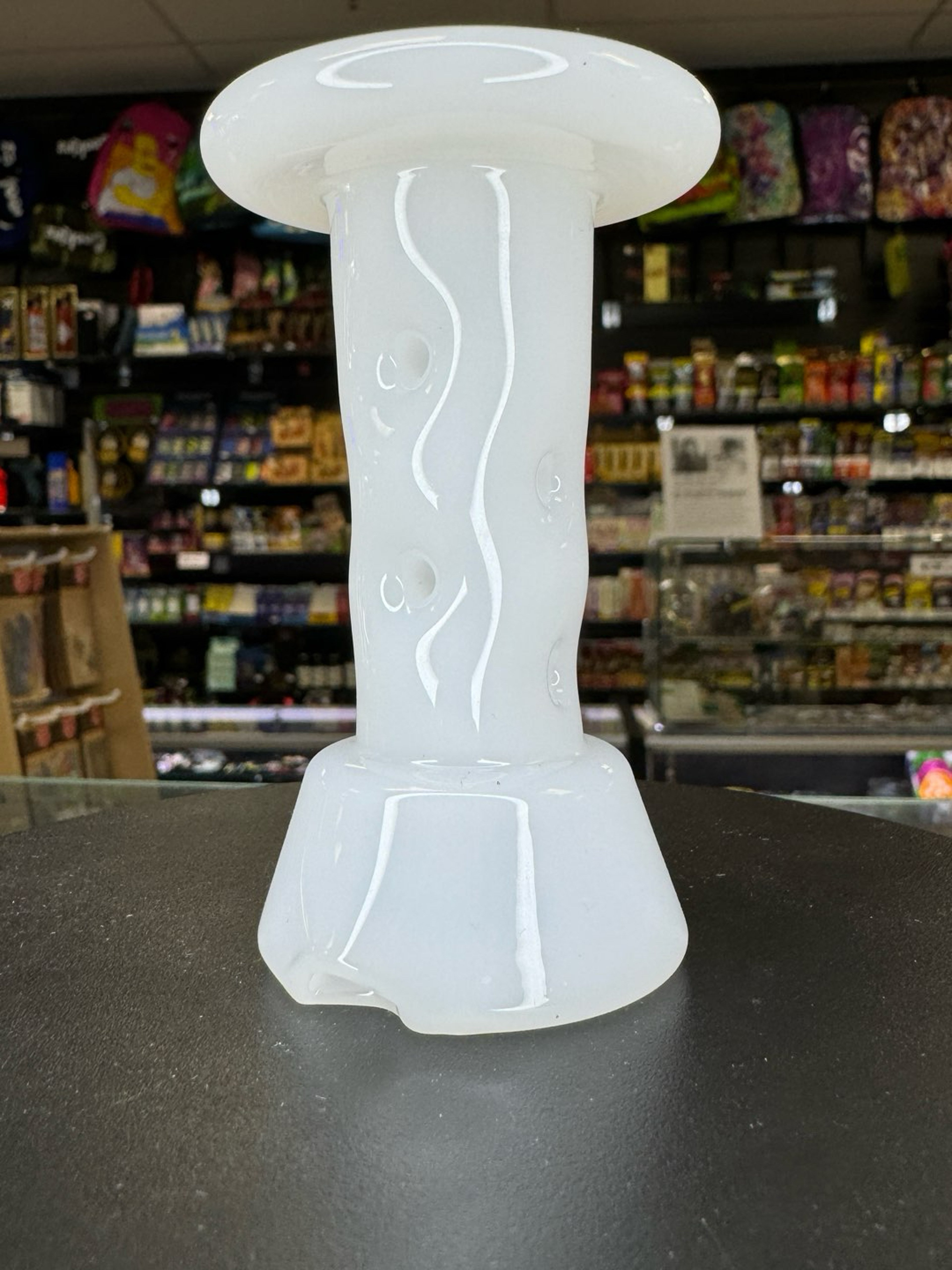 Preview pic of Durin glass Puffco Dry Top (white)