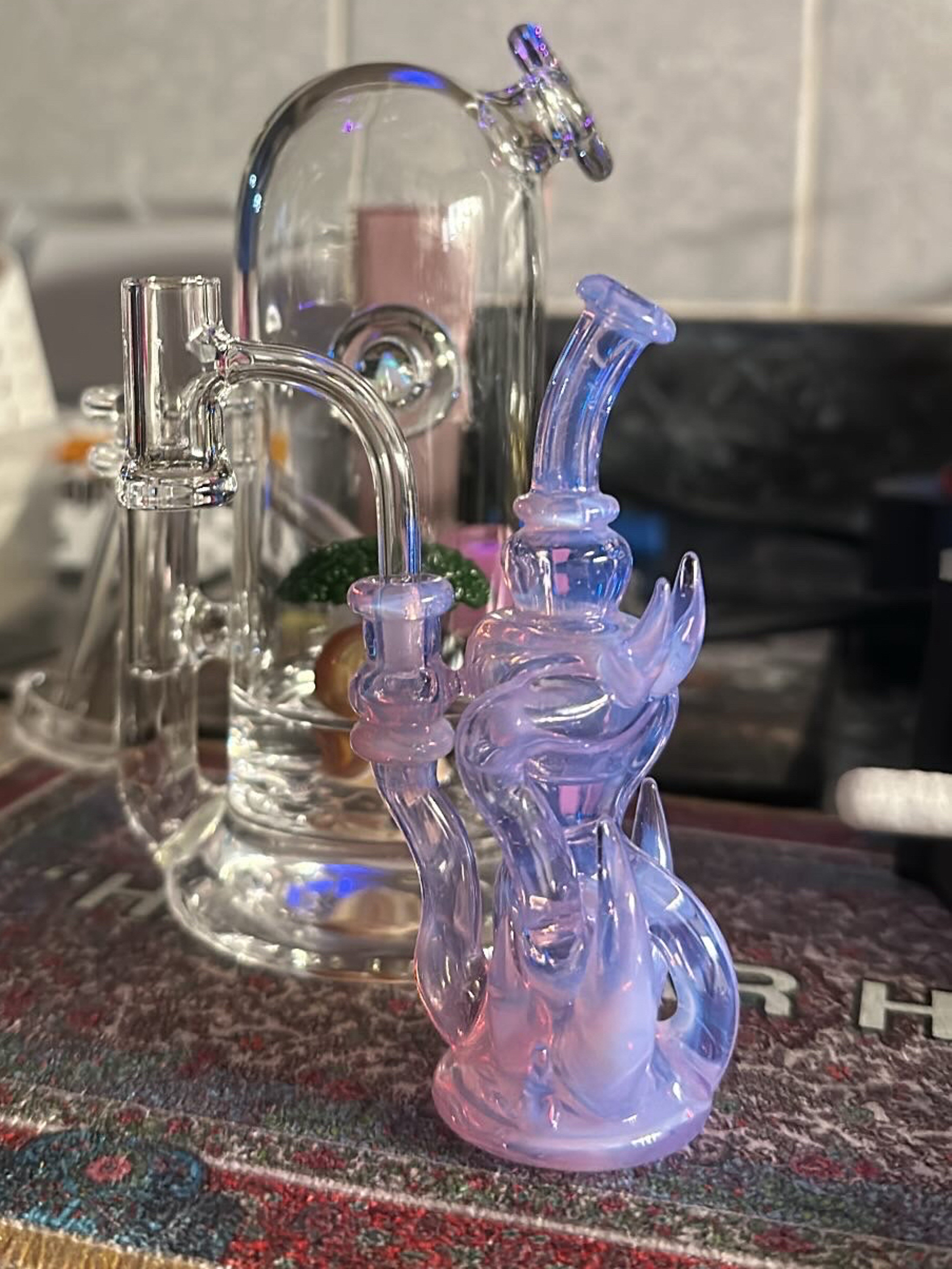 Preview pic of Habitat Mini Recycler with ESB 5mm Banger, Cap & Banger Stand