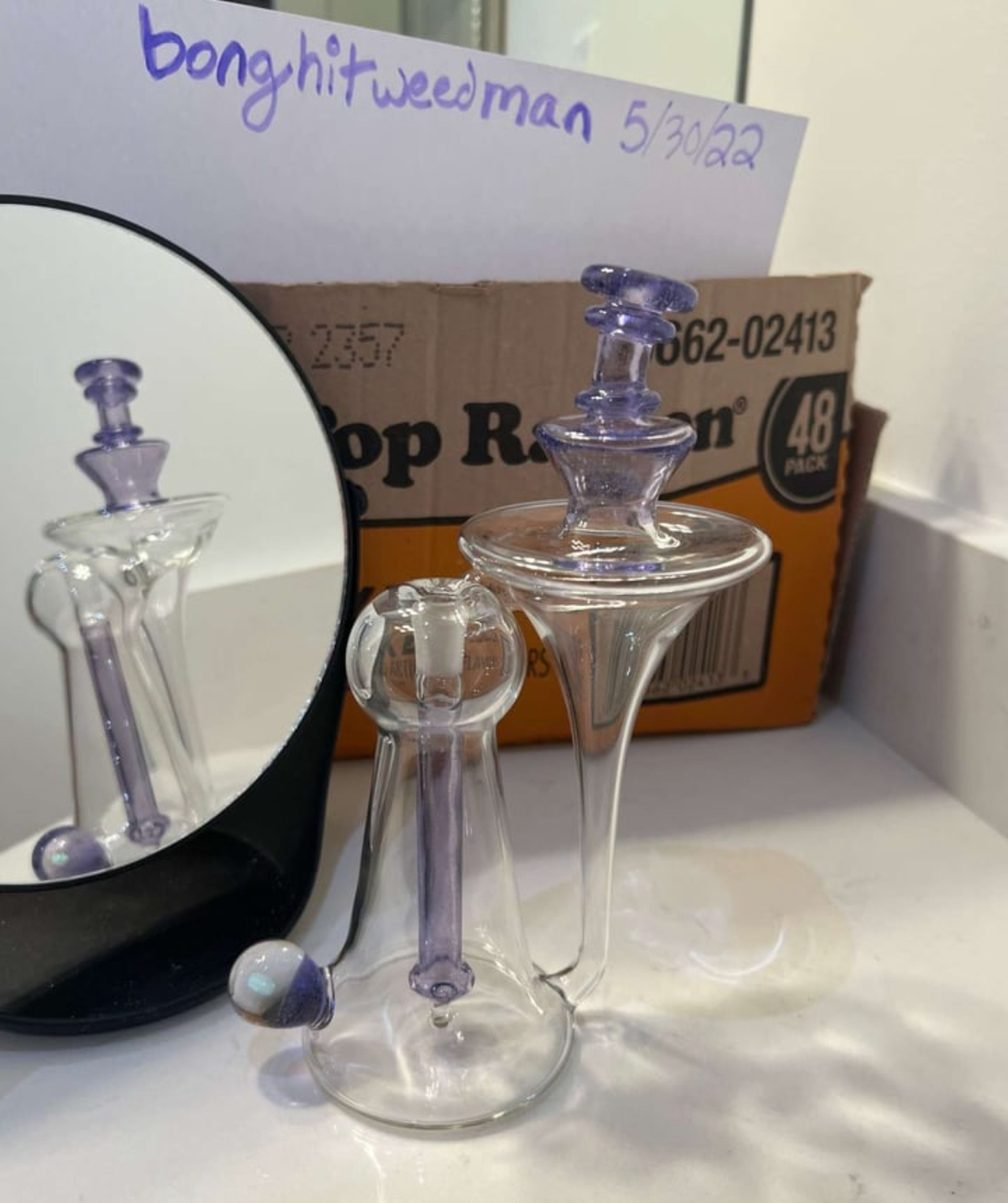 Preview pic of Lid Glass Recessed Recycler