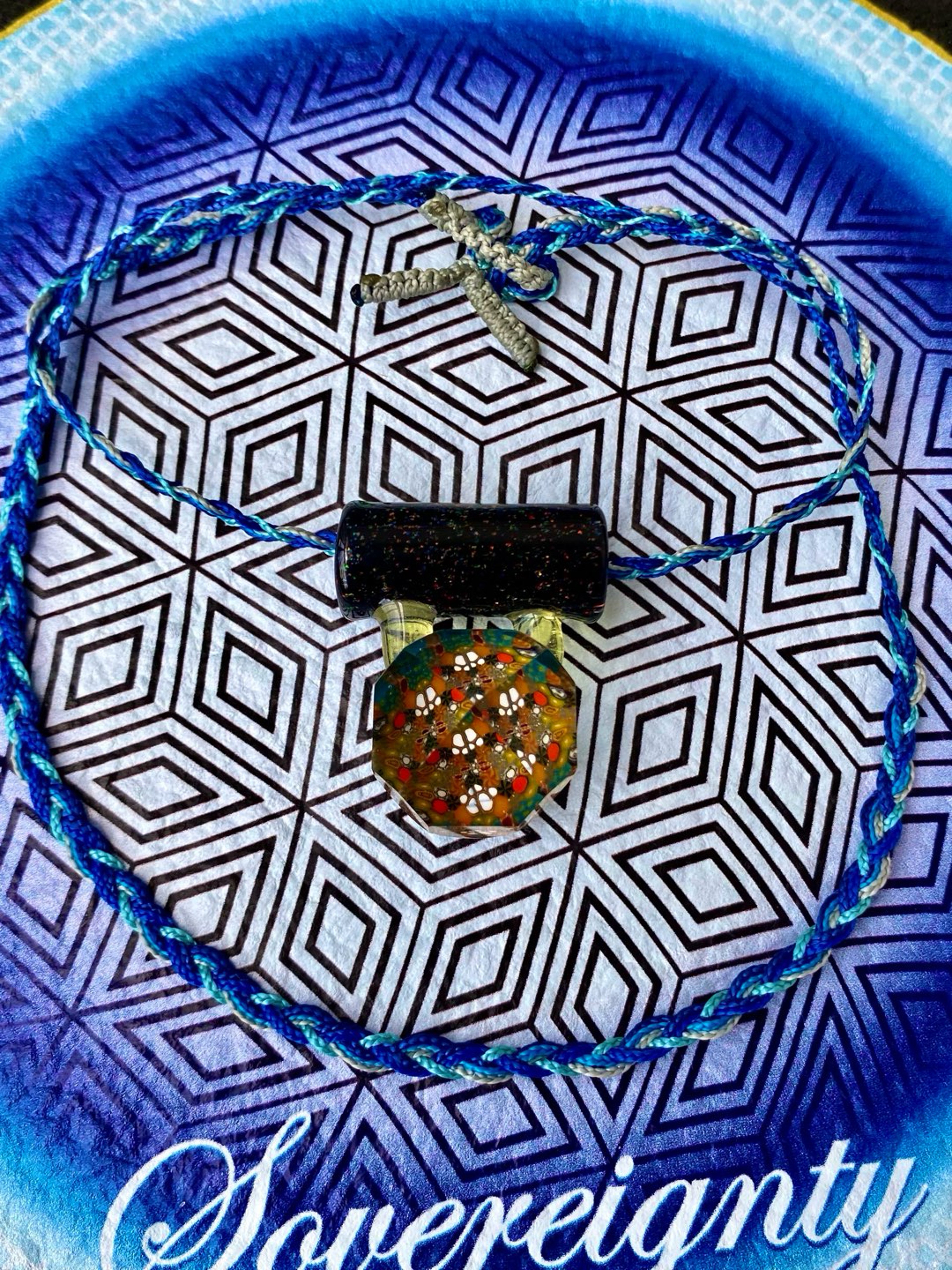 Preview pic of Facetted Mosaic Millie Pendant