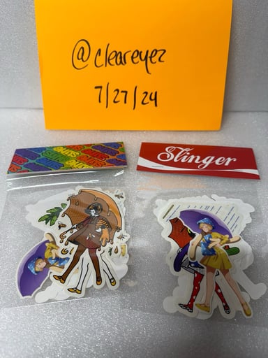 Preview pic of Single Slinger Sticker Pack