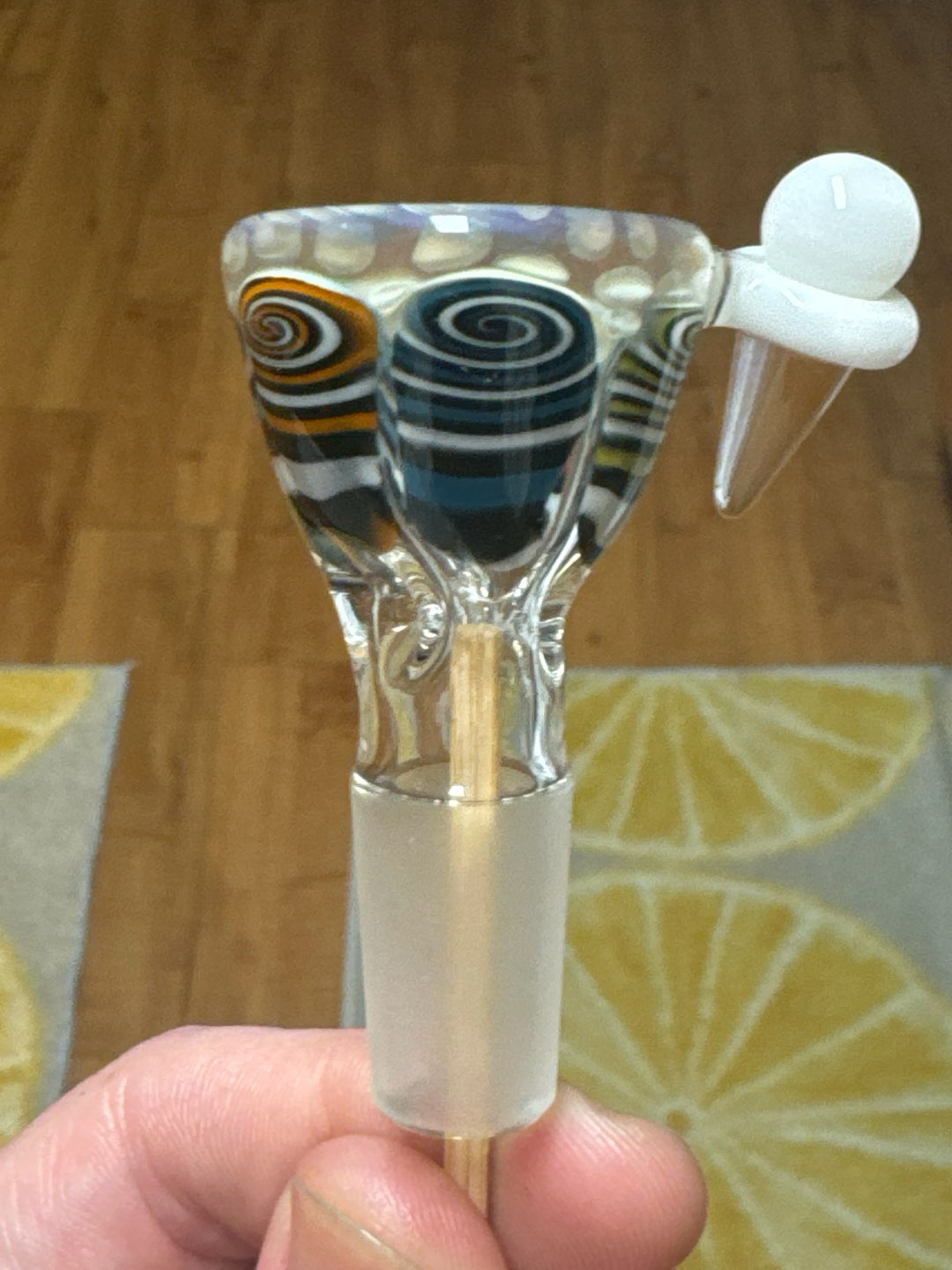 Preview pic of Chunk Glass 3 Hole Slide